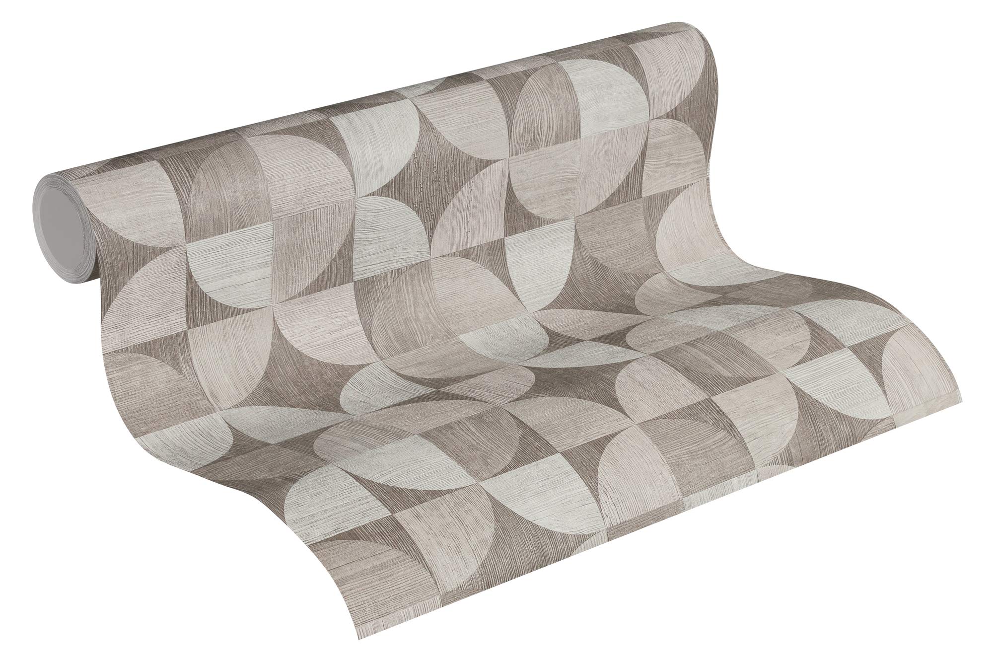 Metropolitan Stories Wallpaper Wood Geo 36913-3