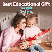 Vista 3 de Just Smarty Tabla de pared del alfabeto para niños pequeños de 1 a 3 Juguete de aprendizaje de ABC y 123 para niños Regalo educativo para bebés