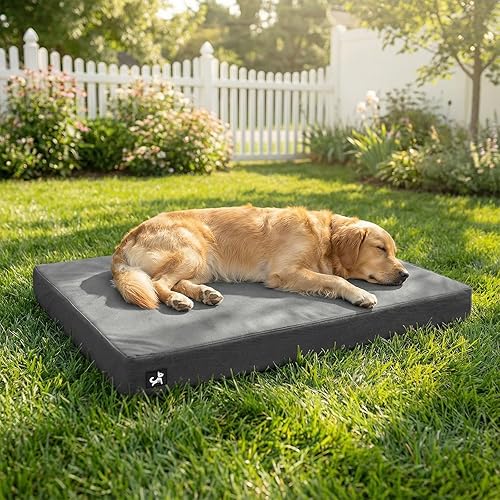 Sytopia 42 Inch Indestructible Dog Beds for Large Dogs, XL
