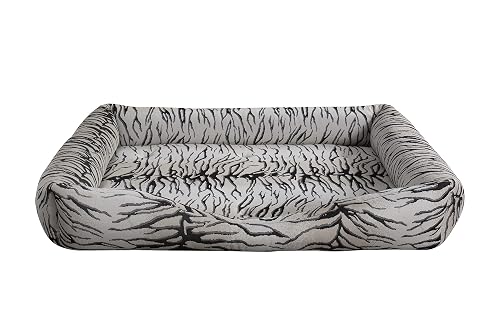 VERGREENWEB - Cama para perros suave, cama para perros con cojín reversible