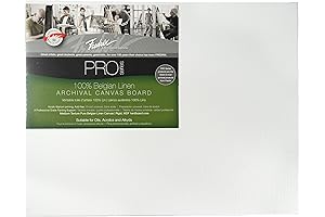 Fredrix PRO Series Linen Canvas Painting Panel 9" x 12"