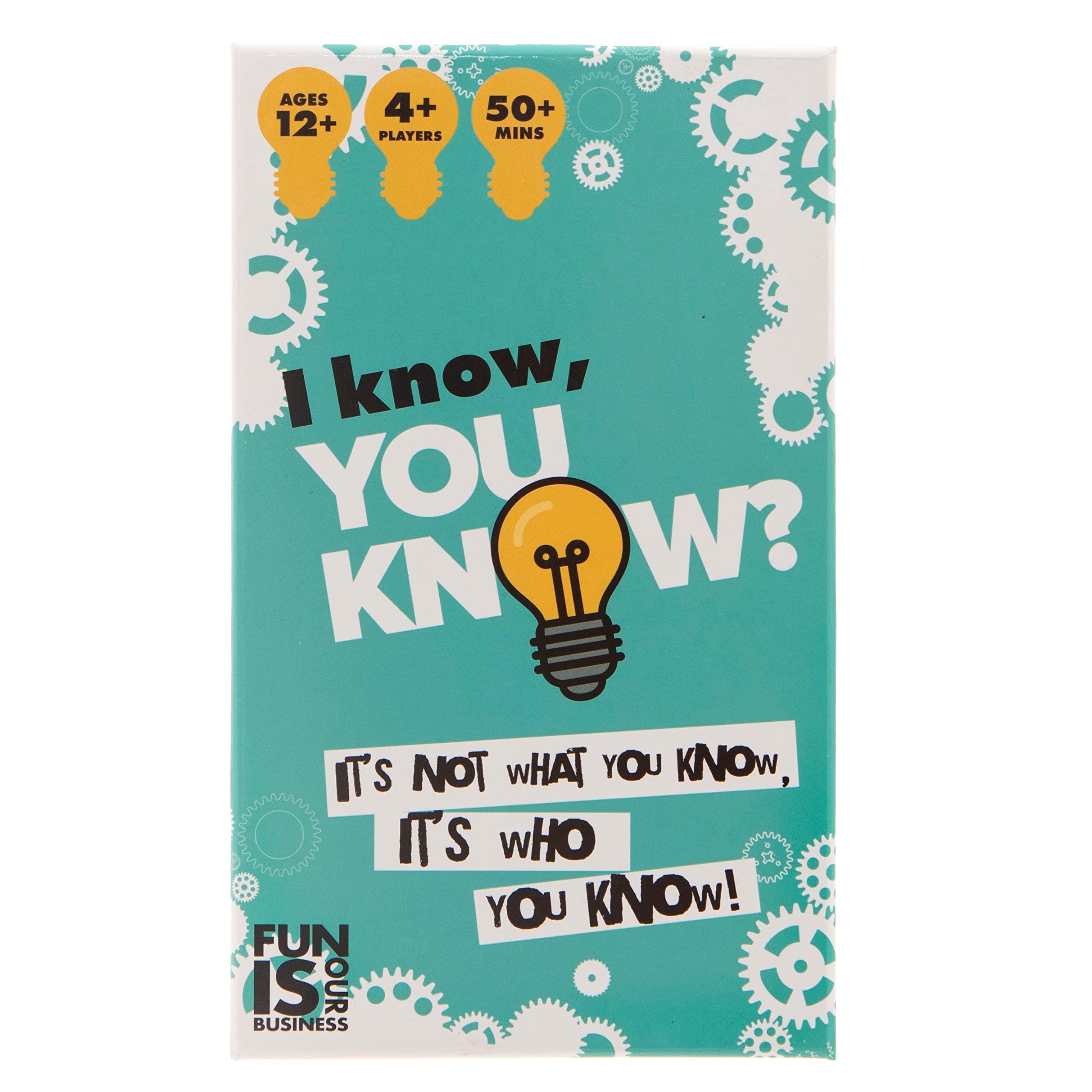 Boxer Gifts I Know You Know Fast-Paced Group Trivia Game | Great Fun For Parties GA3059