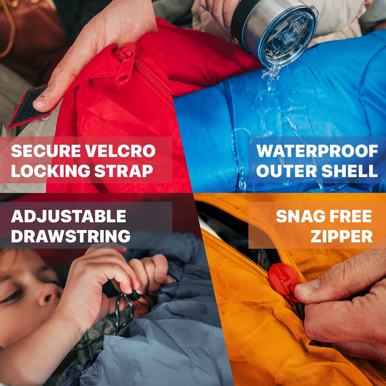 Adventures Versatile Sleeping Bags for All Ages: Lightweight Comfort for Cold Weather Adventures Versatile Sleeping Bags for All Ages: Lightweight Comfort for Cold Weather Adventures