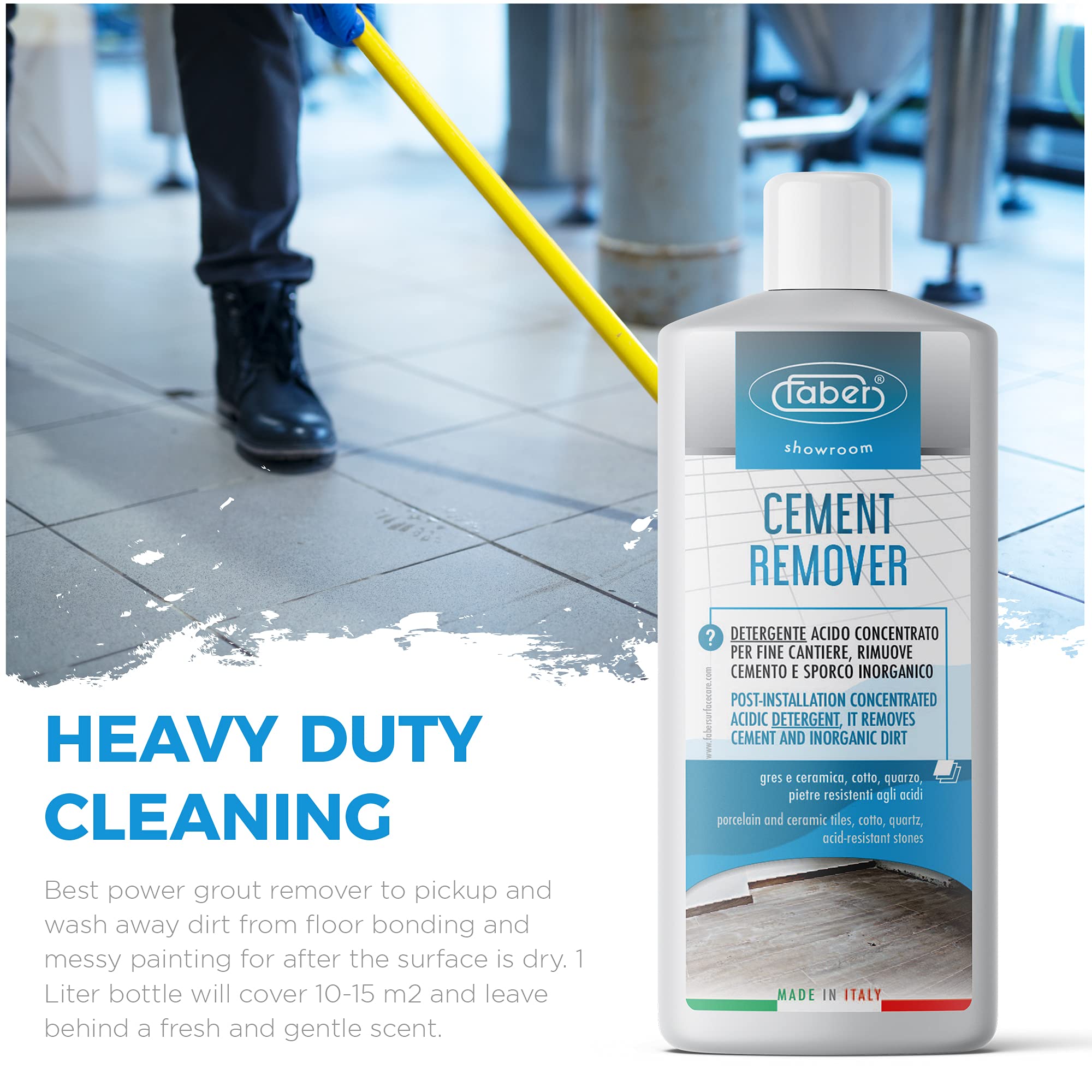 Cement Remover Faber Tile Grout Haze Remover Solvent Adhesives Remover Tile Cement