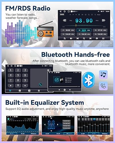 Miniatura 5 de UNITOPSCI 2G 32G Android Car Stereo Radio para Honda Accord 8th 2008 2009 2010 2011 2012 2013 GPS Unidad principal de navegación WiFi 10.1 pulgadas
