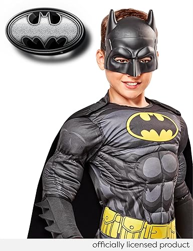 Miniatura 2 de Rubie's Costume - Disfraz de Batman de lujo para niños de DC Comics