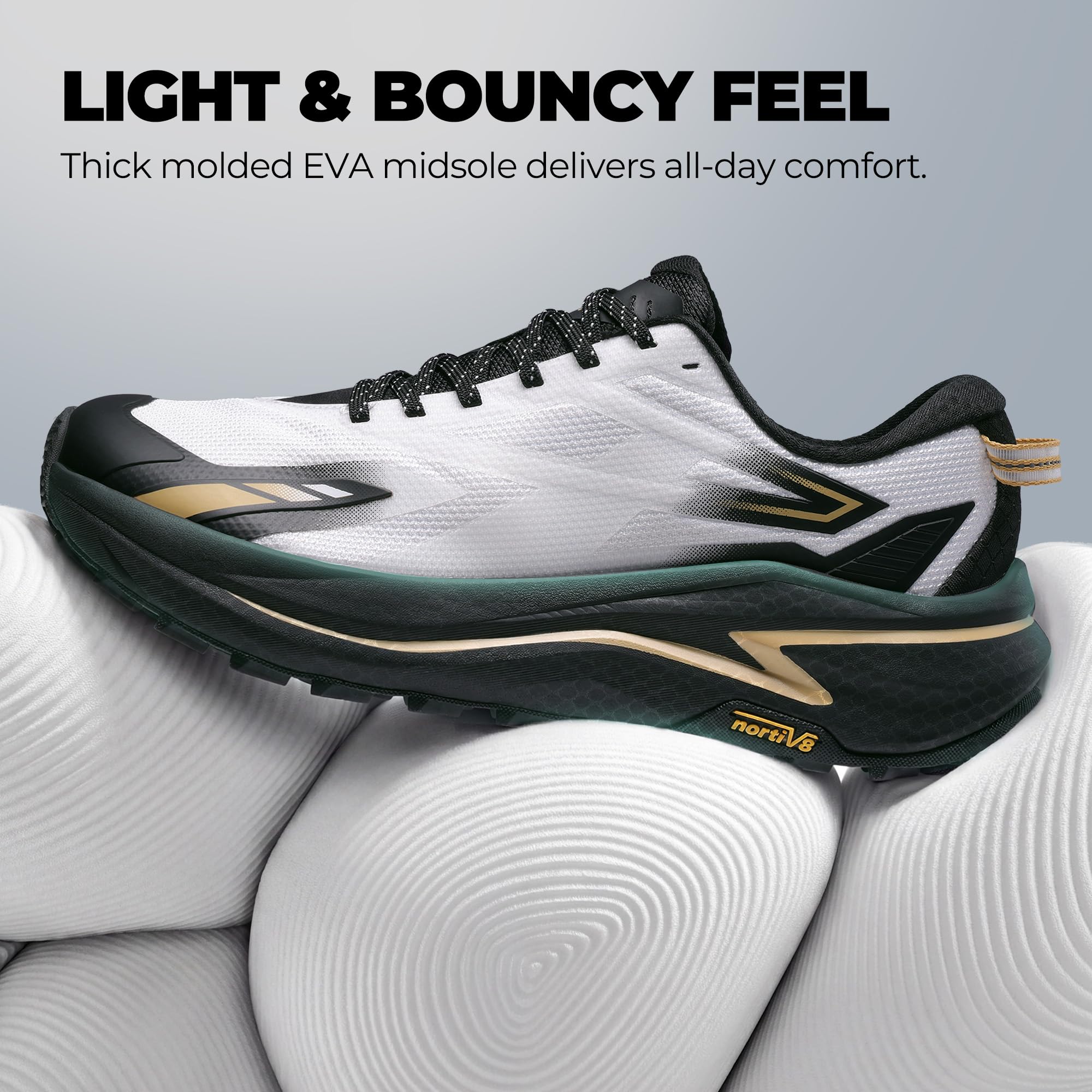 NORTIV 8 Zapatillas de deporte para hombre con puntera ancha para correr y caminar, caminar, atletismo, tenis, entrenamiento, gimnasio, entrenamiento cruzado, zapatillas de moda