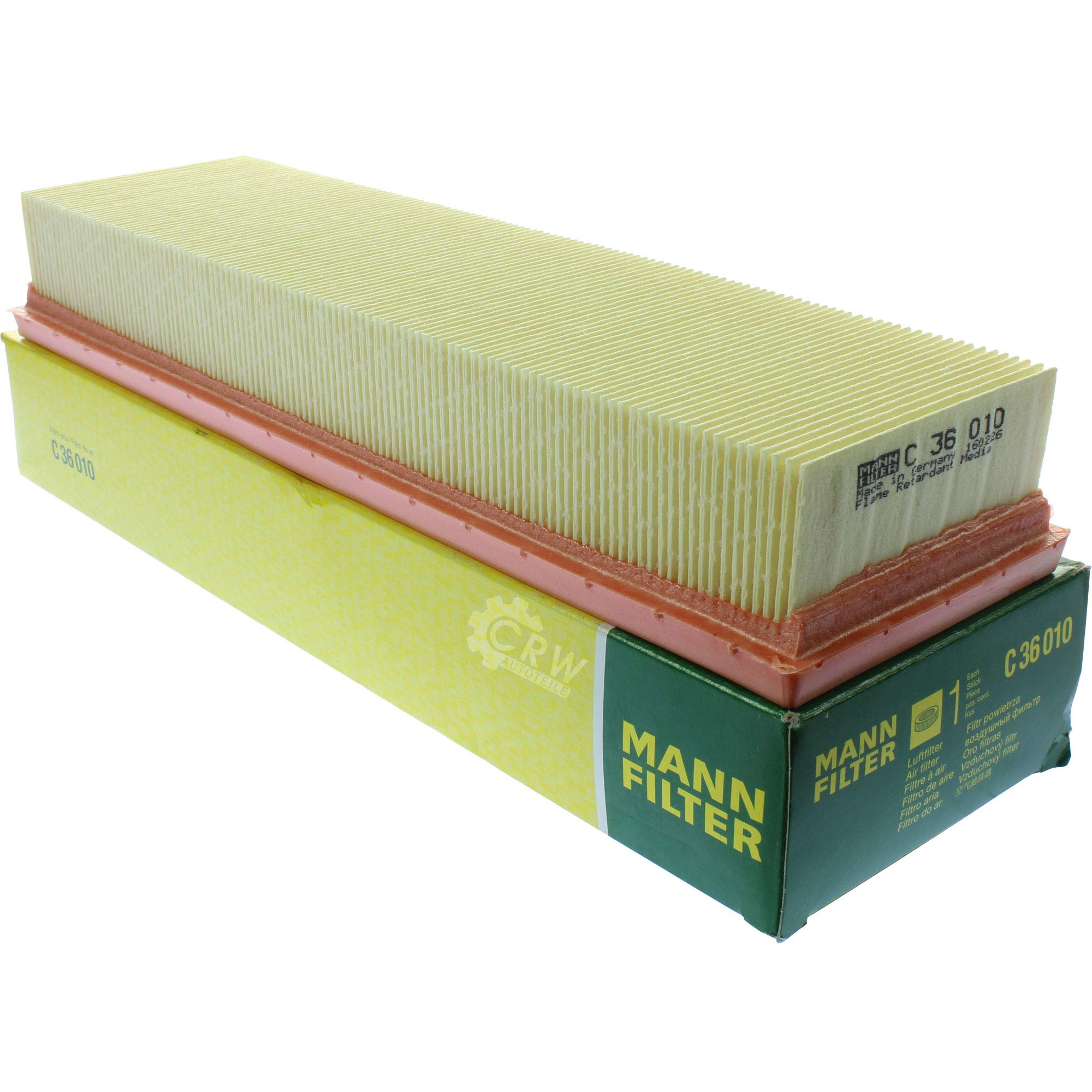 Paquete de inspección Kit de mantenimiento de filtros con filtro de aceite HU 711/51 x, filtro de aire C 36 010, filtro de combustible WK 6031, filtro de habitáculo CUK 3448, tornillo de