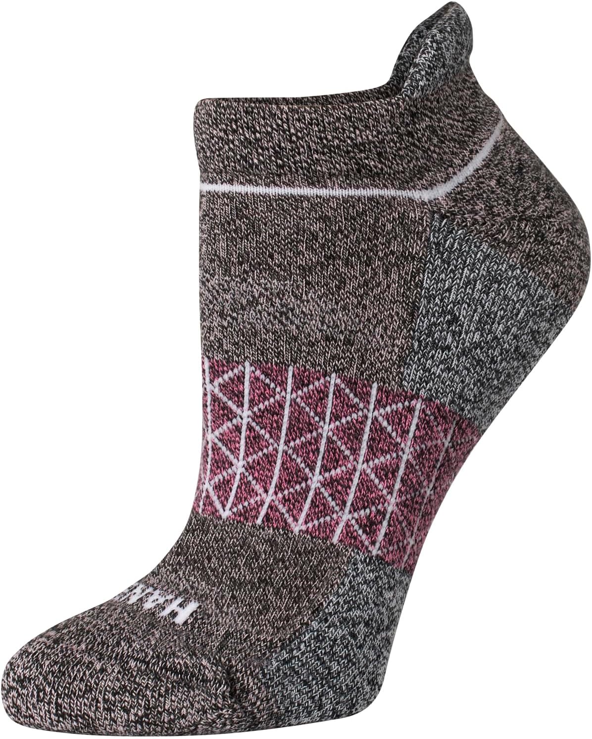 Hanes Women's Cushioned No Show Tab Socks (4-Pairs) - Image 3