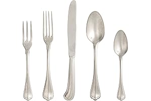 San Marco Flatware 20 Piece Place Setting, Vintage Flatware