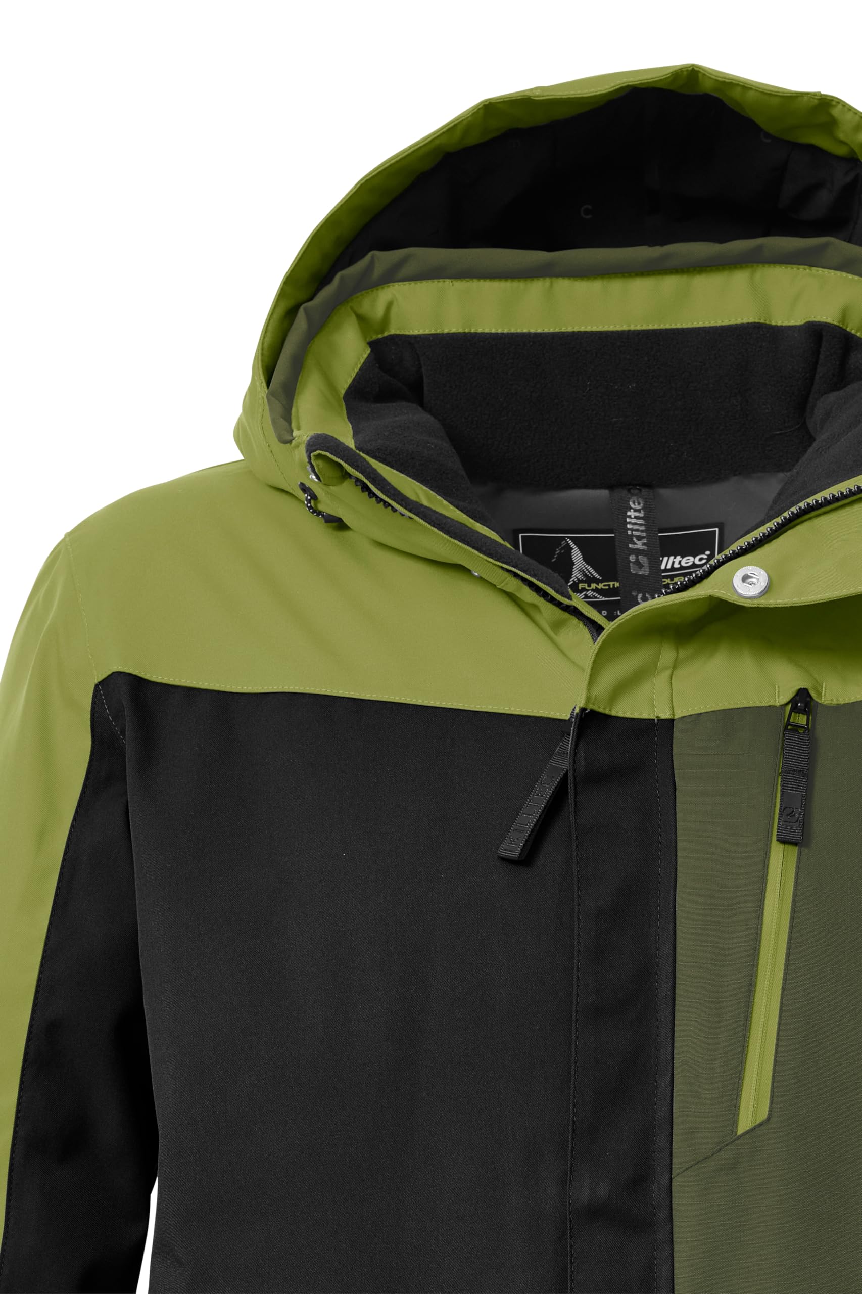 Killtec Ksw 52 Mn Ski Jckt Giacca da sci/giacca funzionale con cappuccio e paraneve con chiusura a cerniera Uomo