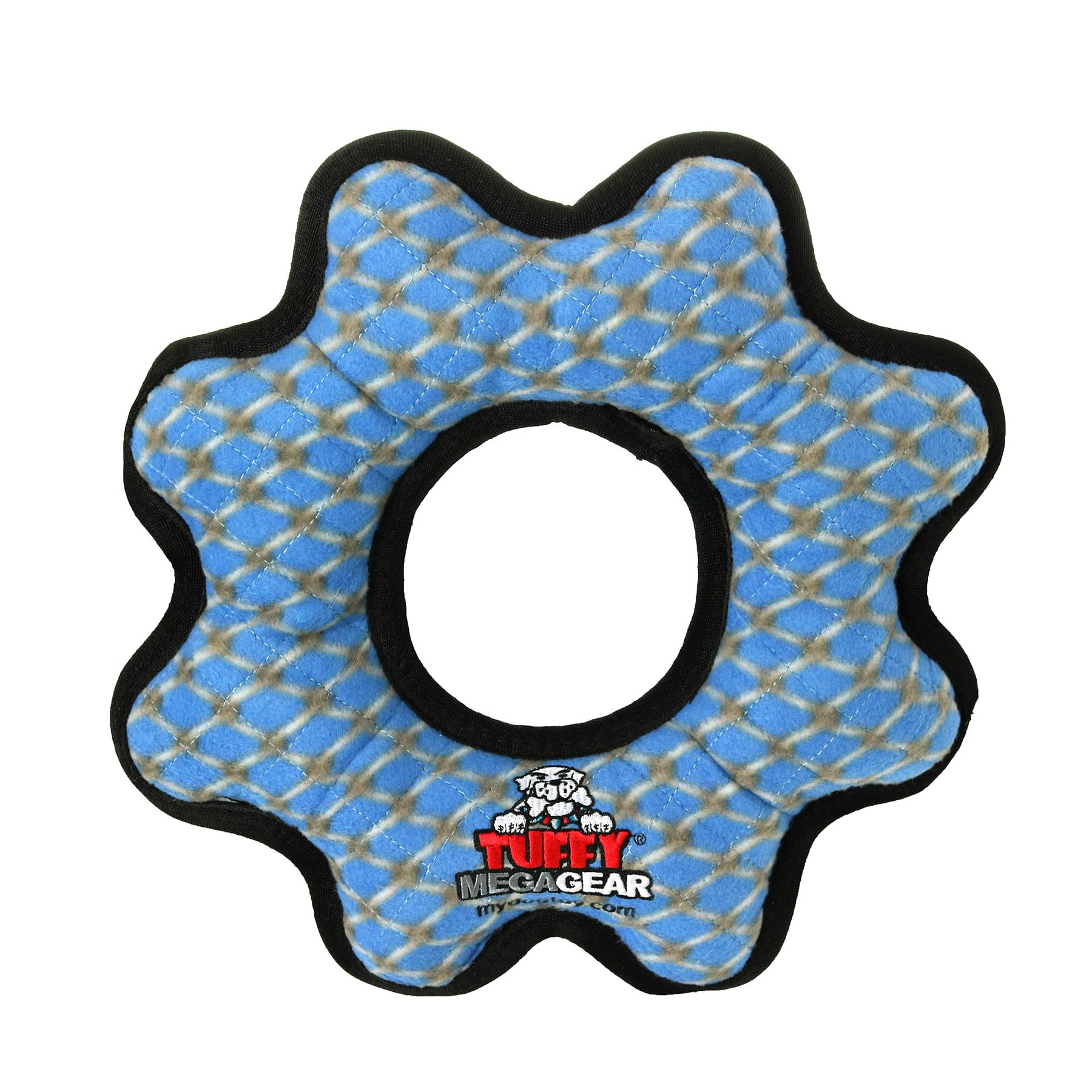 Tuffy Jouet Chien Mega Gear Ring pour les jeux de lancer au parc