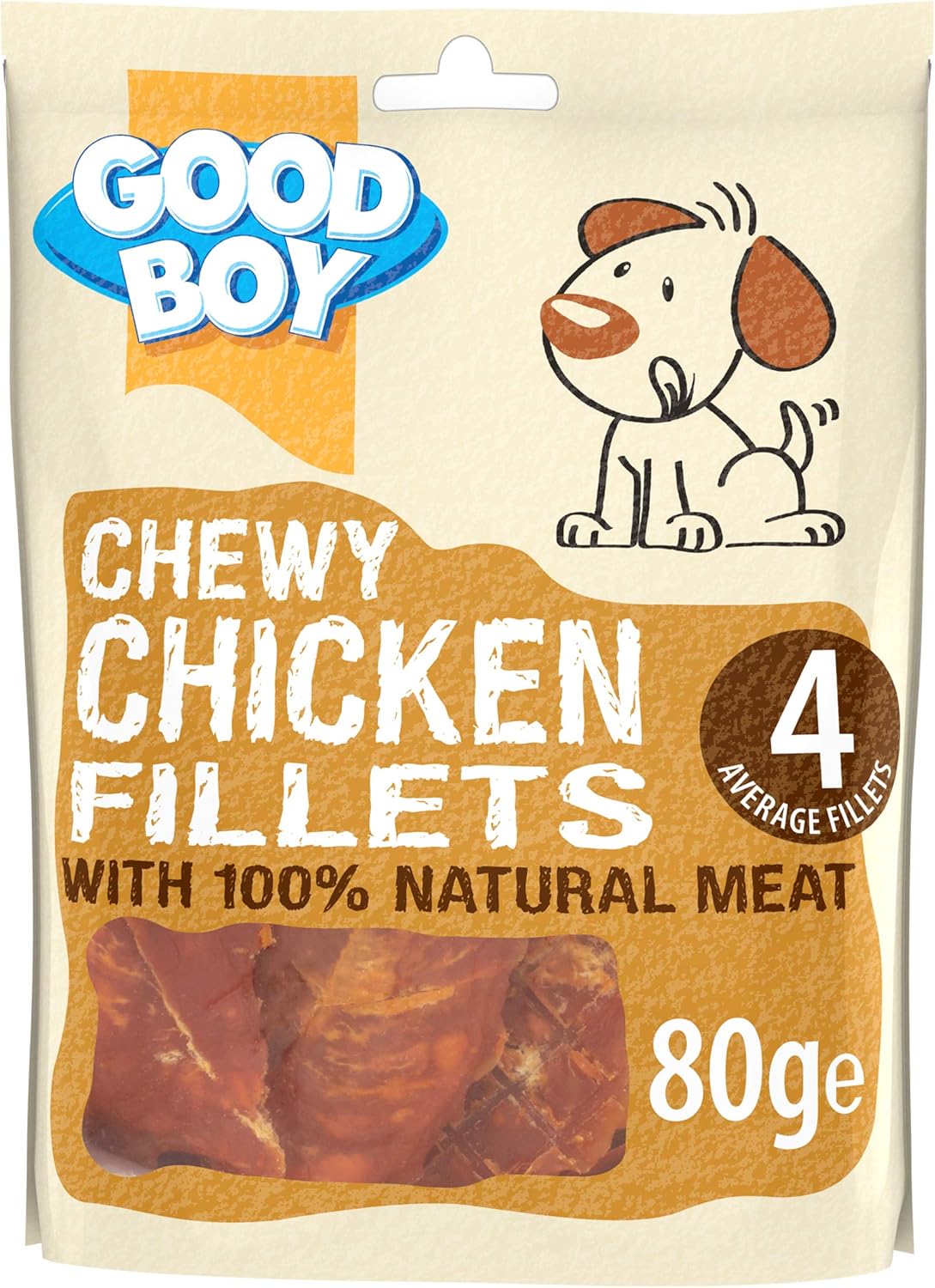 Good Boy Deli Chicken Fillet Dog Treats 80g Pet Supplies