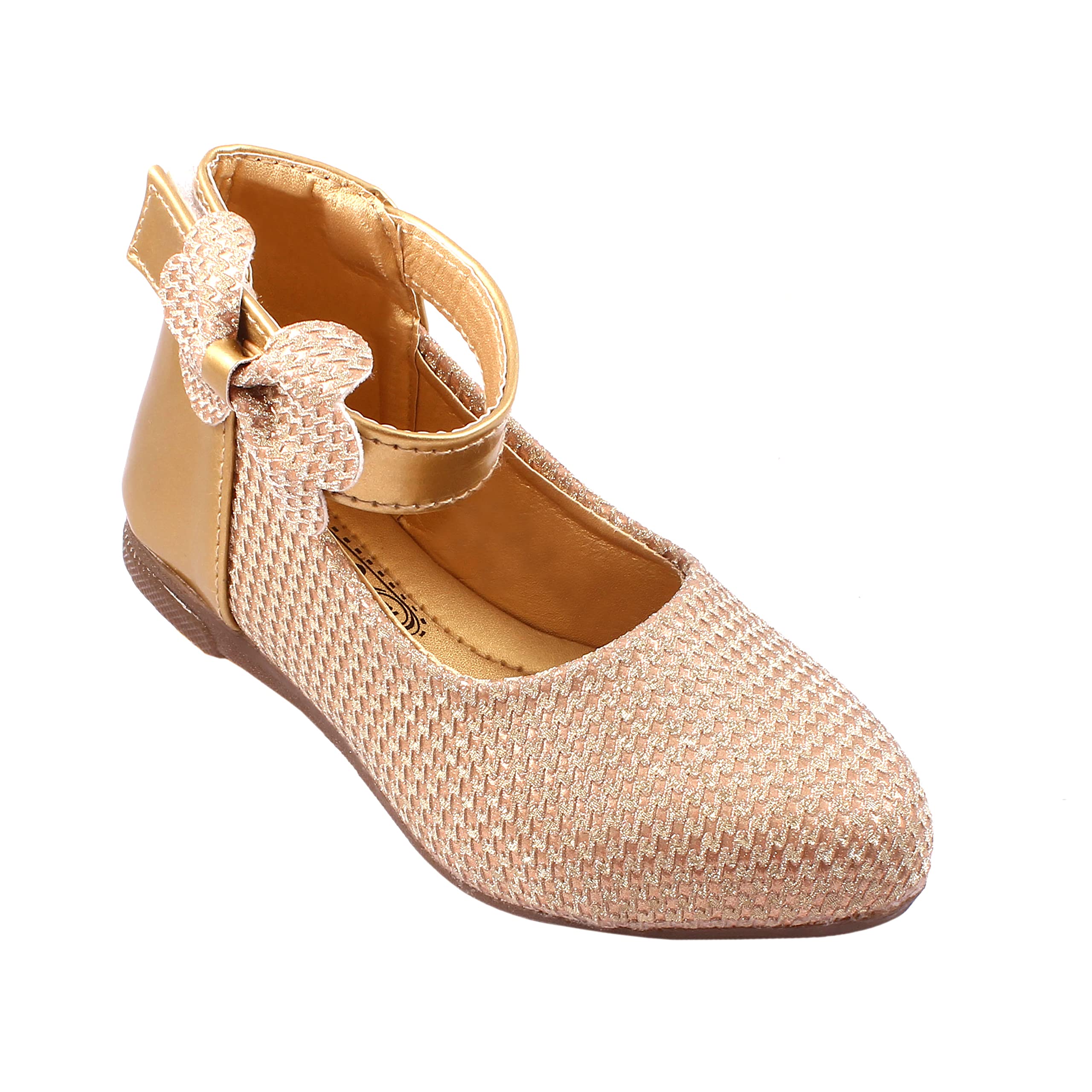 Long Shoes Mary Jane Shoes Sandals Slippers Booties for Baby Girls of 3 Years | 4 Years | 5 Years | 6 Years | 7 Years | 8 Years | 9 Years (002) (6.5-7 Years) White-image-35