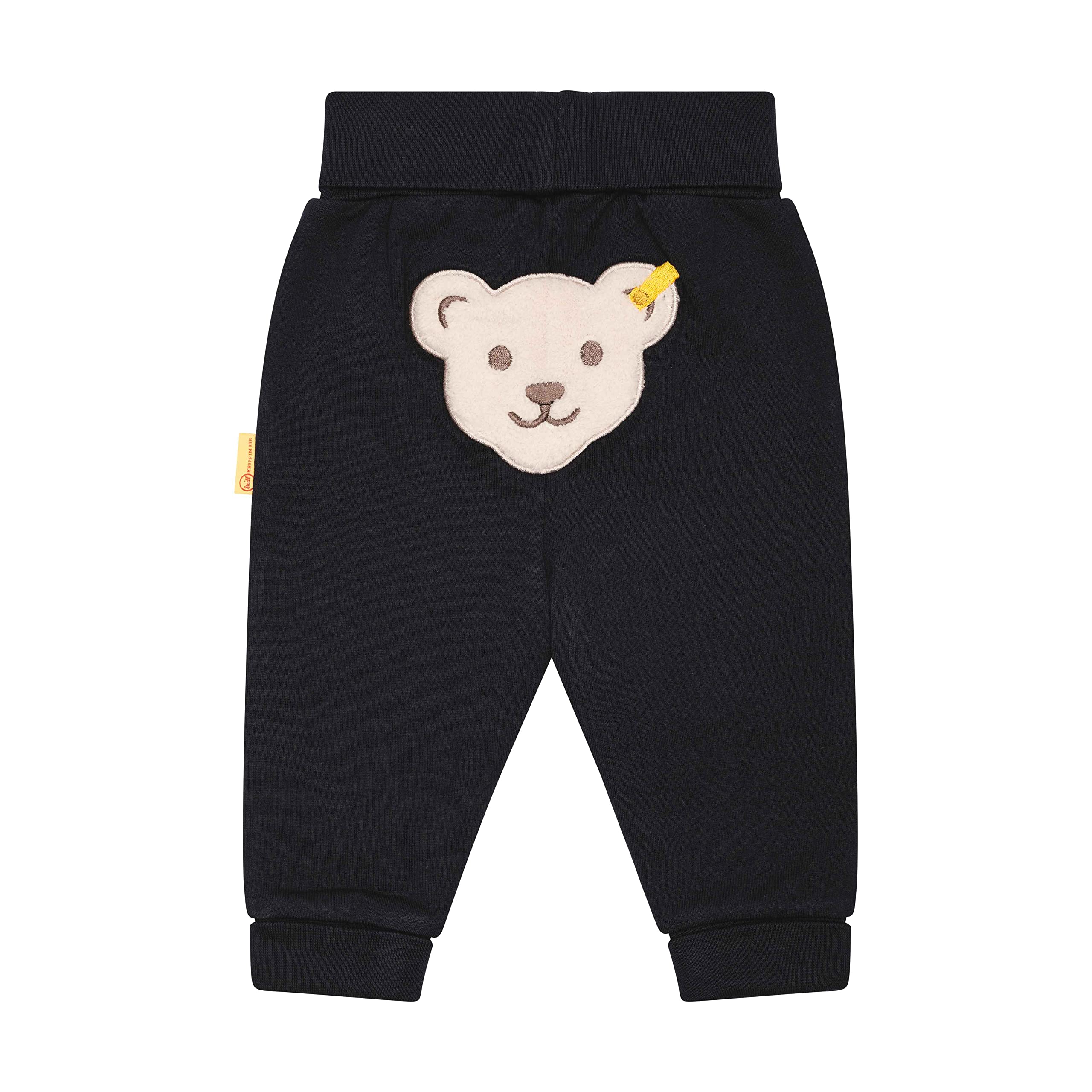 Steiff Unisex Baby Jogginghose Jogger mit Beinbündchen