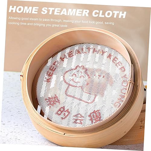 Miniatura 7 de Alfombrilla de vapor de 2 piezas, alfombrilla de malla para freidora de aire, almohadilla de vapor de silicona, alfombrillas de algodón para