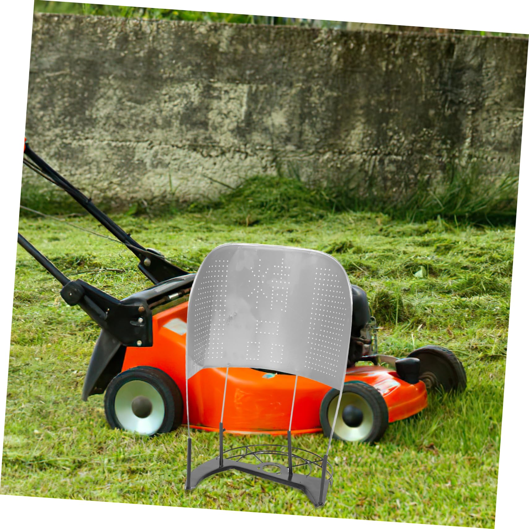 BESPORTBLE Accessorio per Mietitrice del Riso in Acciaio Inox, Telaio di Supporto Tosaerba da Esterno per Raccolta, Forniture per Mietitrici Adatto a Uso Agricolo e Giardinaggio