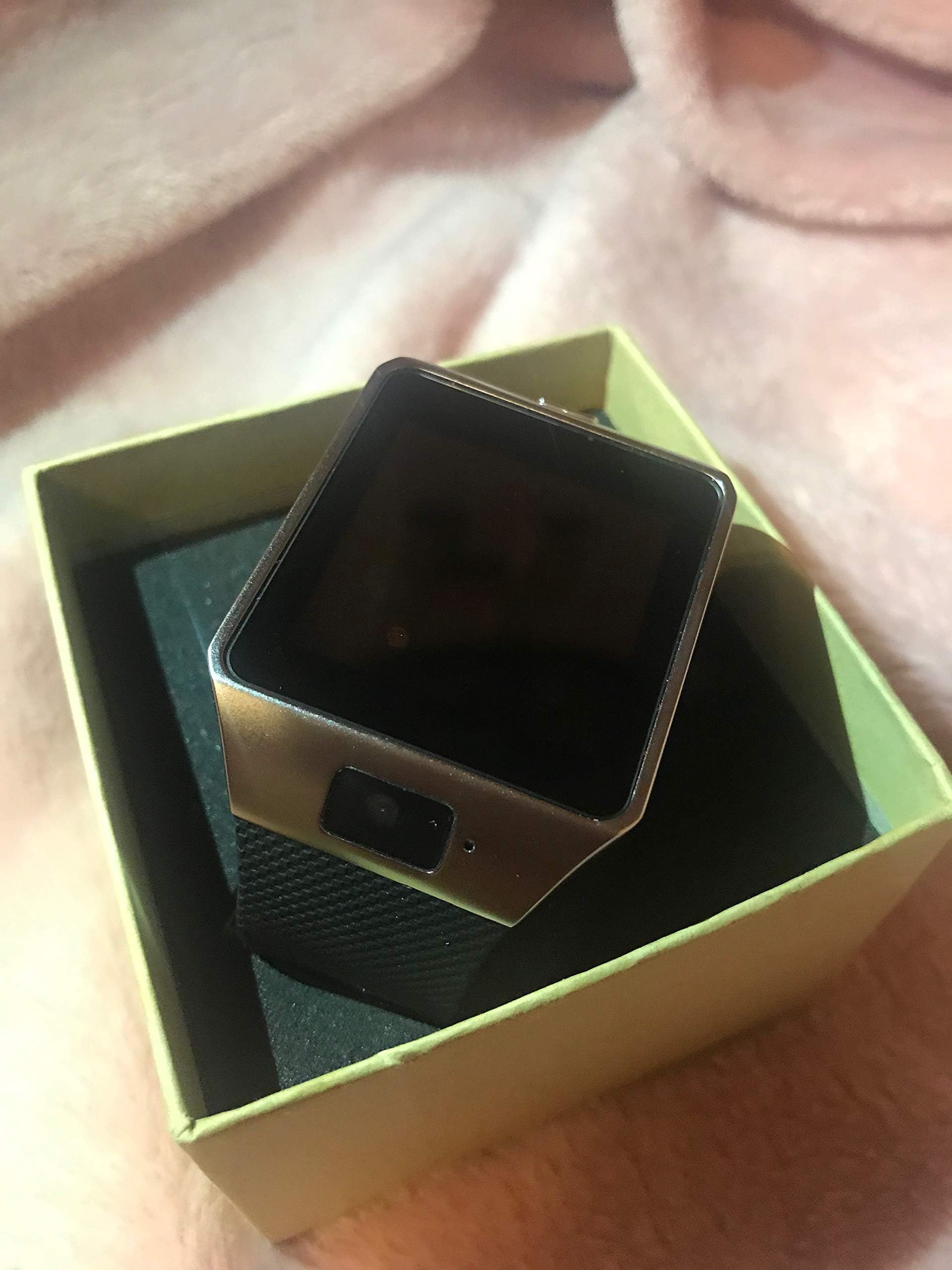 Smartwatch for Android, Bluetooth Smartwatch Touch Screen Sport Wrist Watch Smartwatch Phone Fitness Tracker with Camera Pedometer SIM TF Card Slot for All Smartphones Samsung (Black-X6)