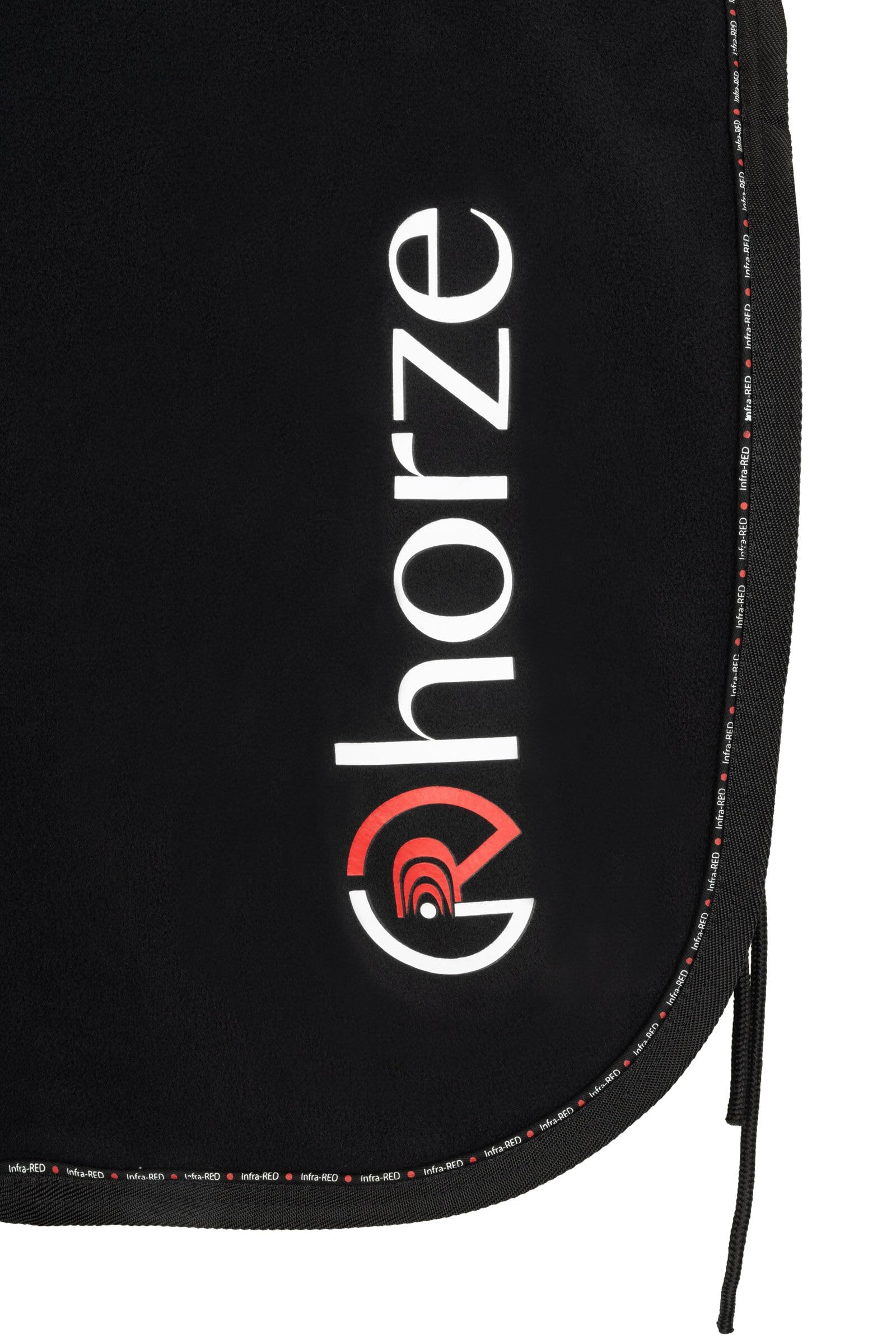 Horze Caballos Cairo 145 - Manta para caballo (infrarrojos), color negro