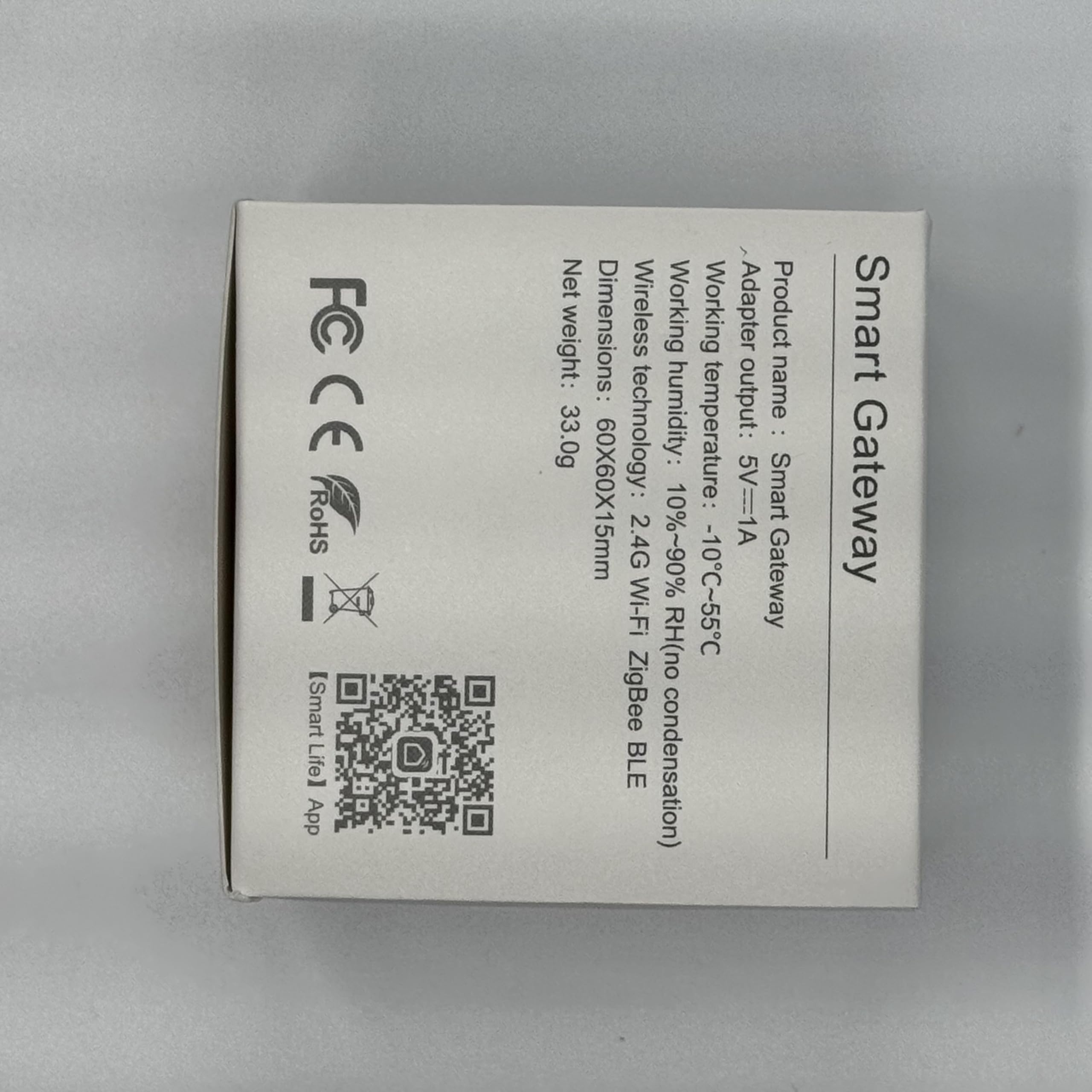 Sone Smart One Gateway Zigbee 3.0 Tuya Hub Bluetooth Bianco | smart life, 50 dispositivi, rete mesh, wifi 2.4ghz, micro-usb
