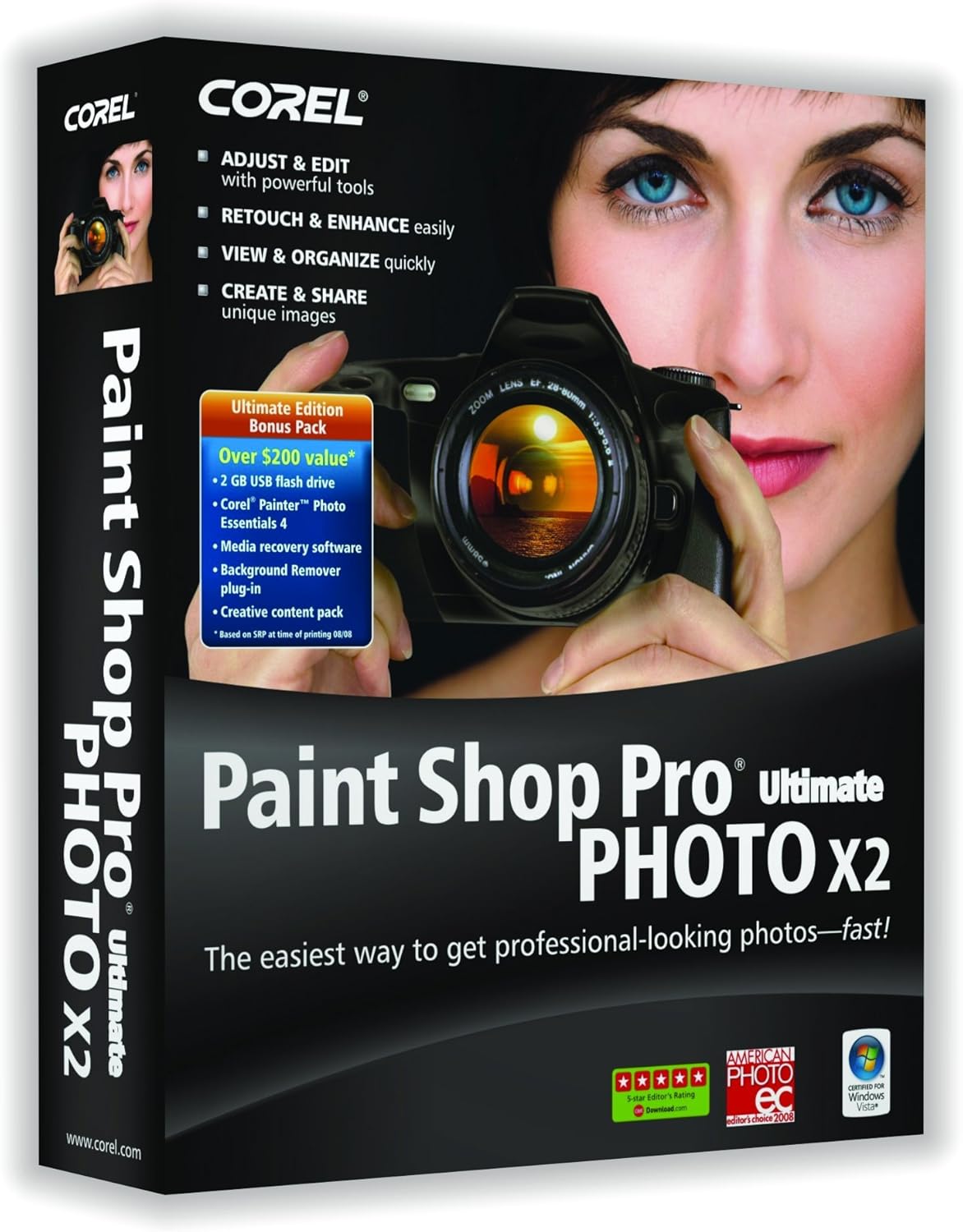 Corel Paint Shop Pro Photo X2 Ultimate (Bilingual) Amazon.ca Software