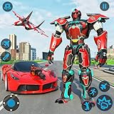 オープンワールド型ロボット格闘ゲーム3D：変形ロボットゲーム