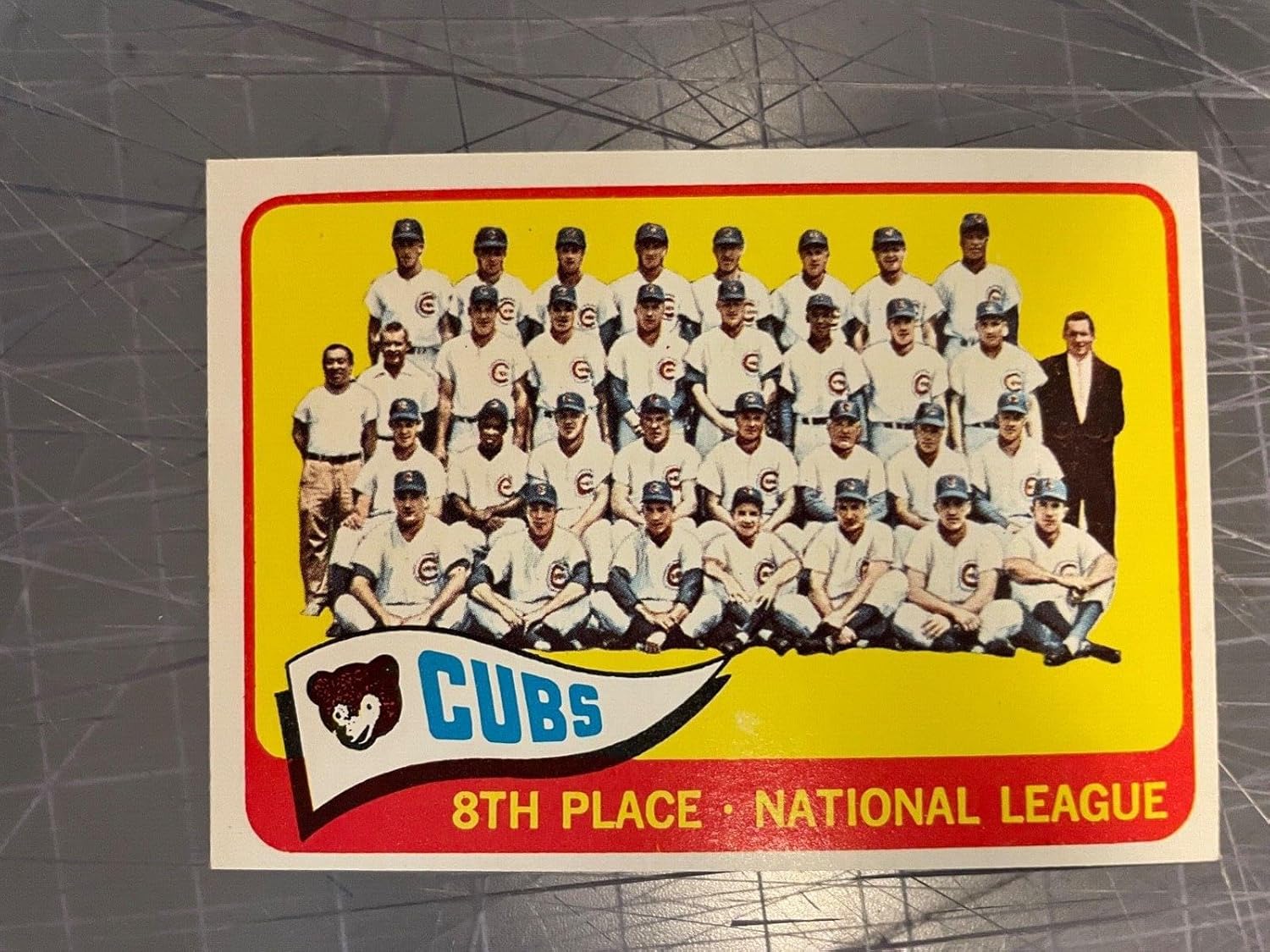 1965 Topps #91 Chicago Cubs Team Baseball Card Nm/mt #2 - Sports Memorabilia