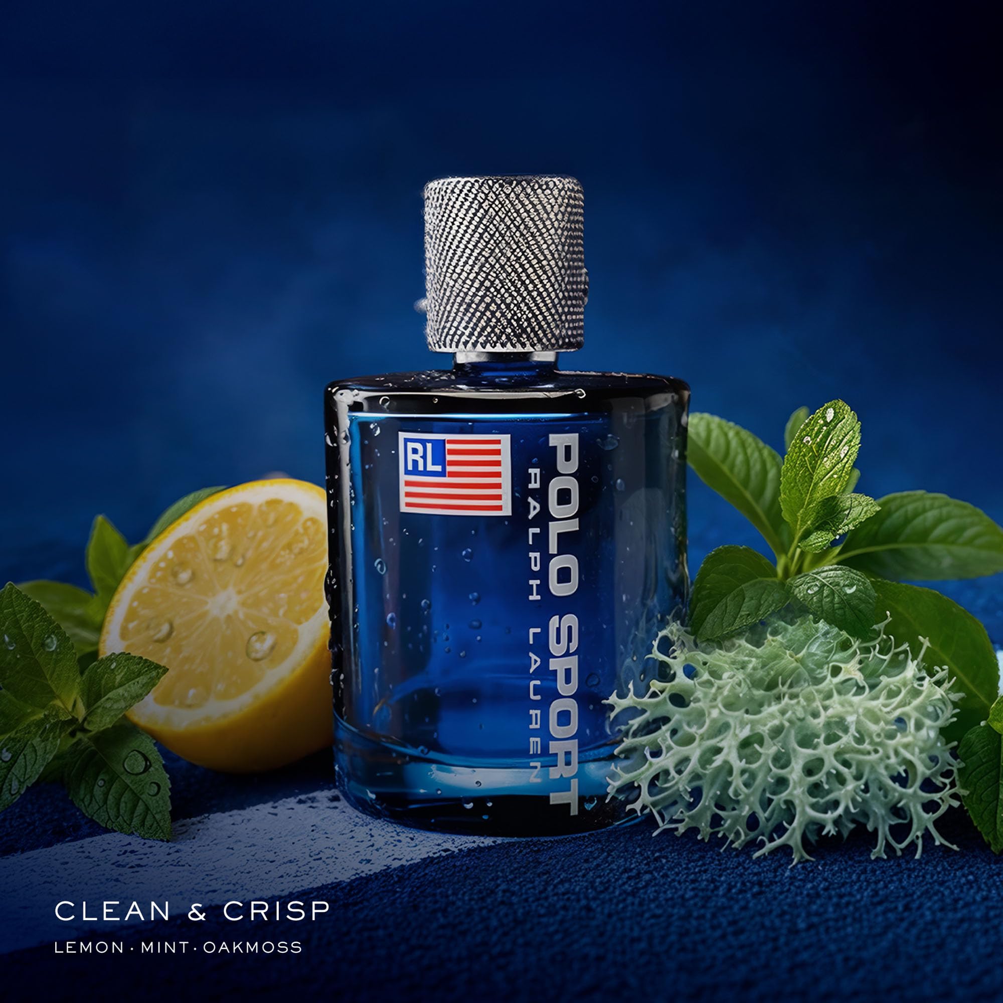 RALPH LAUREN FRAGRANCES - Polo Sport - Eau De Toilette - Men's Cologne - Fresh & Clean - With Oak, Citrus, and Mint - Medium Intensity