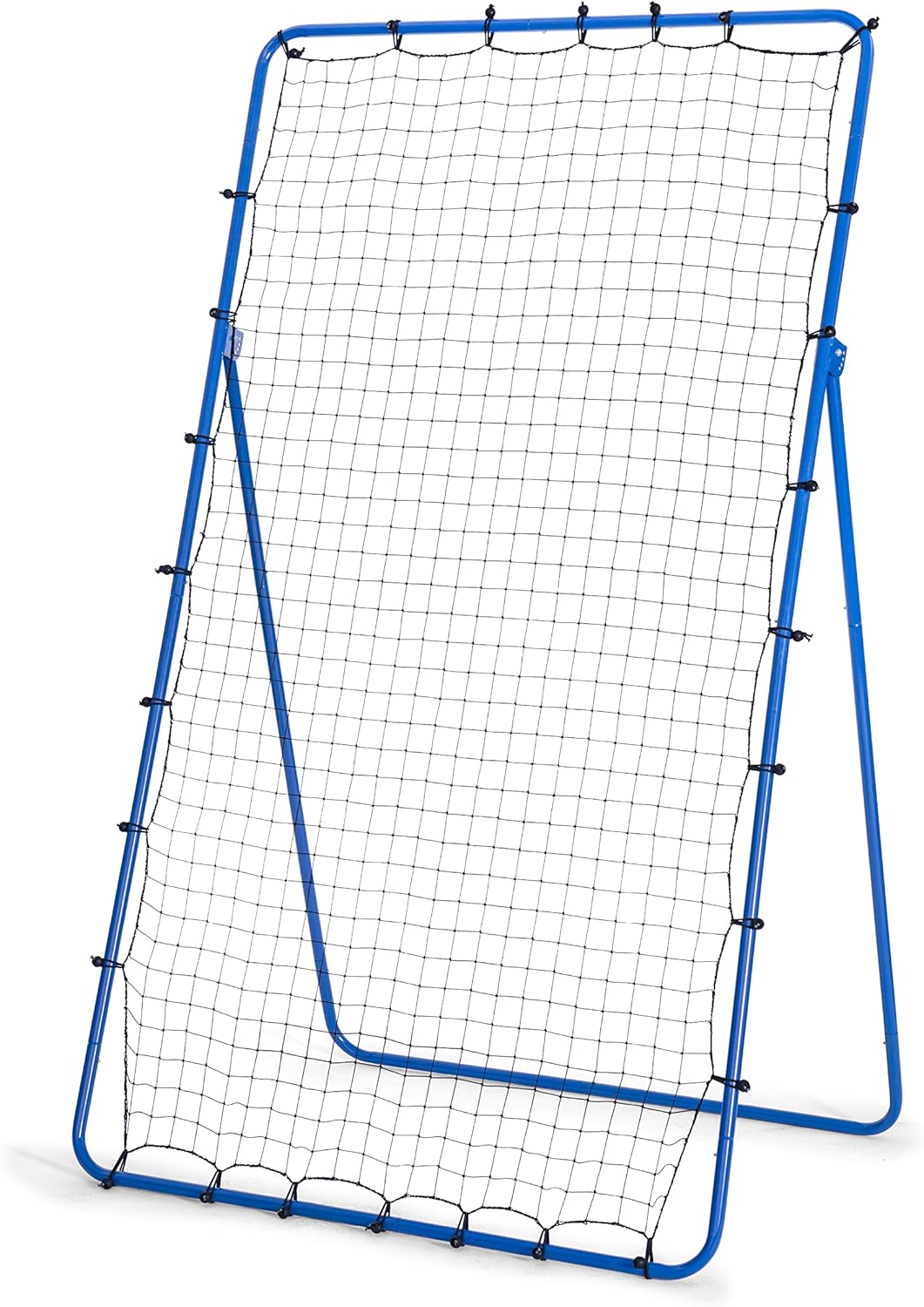 Size 7x4 Color Blue The Original Fully Adjustable 7x4 Feet Volleyball Rebounder Net from Anything Sports - Practice Sets, Spikes and Digs at Any Angle from Home-