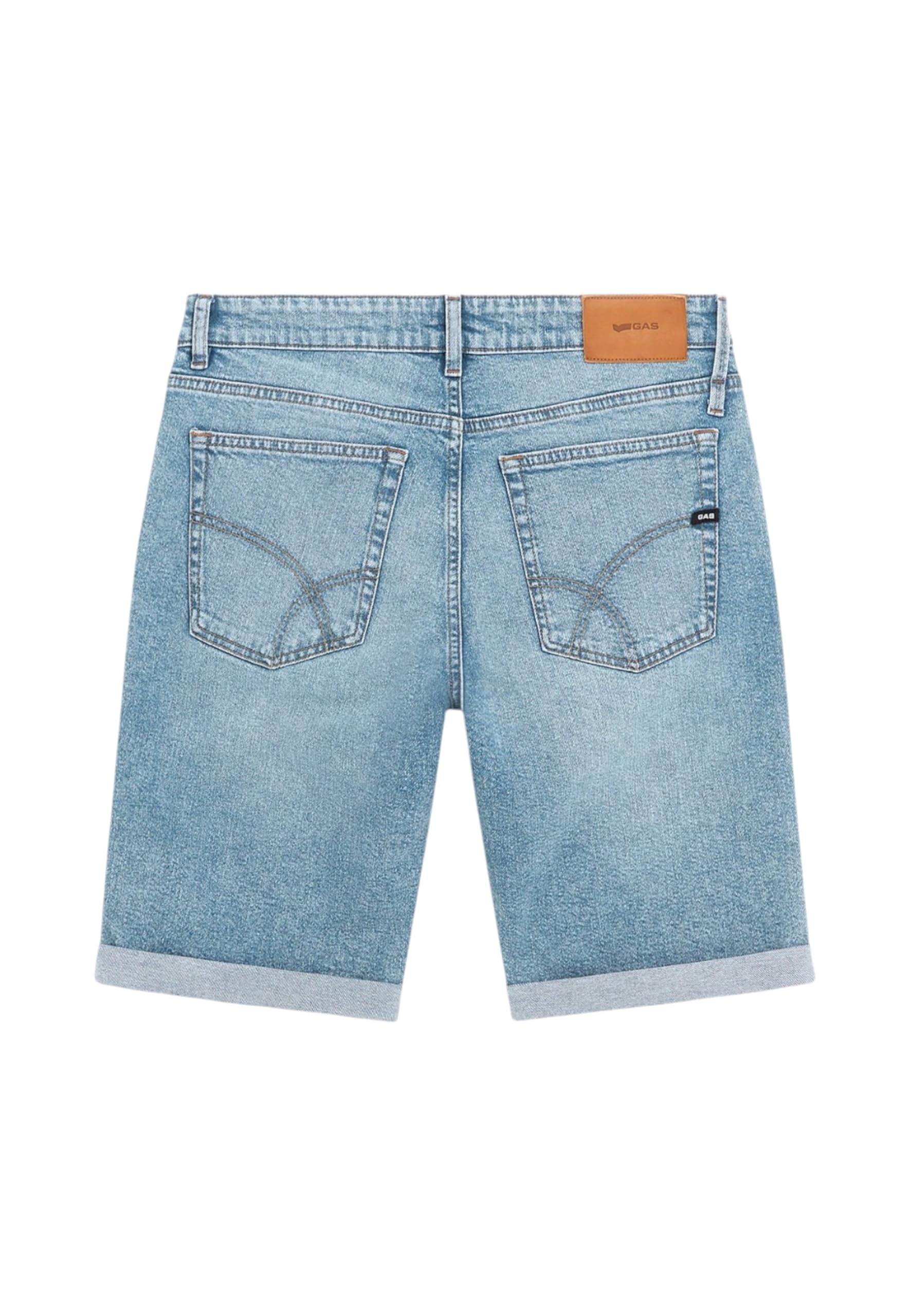 gas Uomo Pantaloncini Jeans Cotone 370271030160