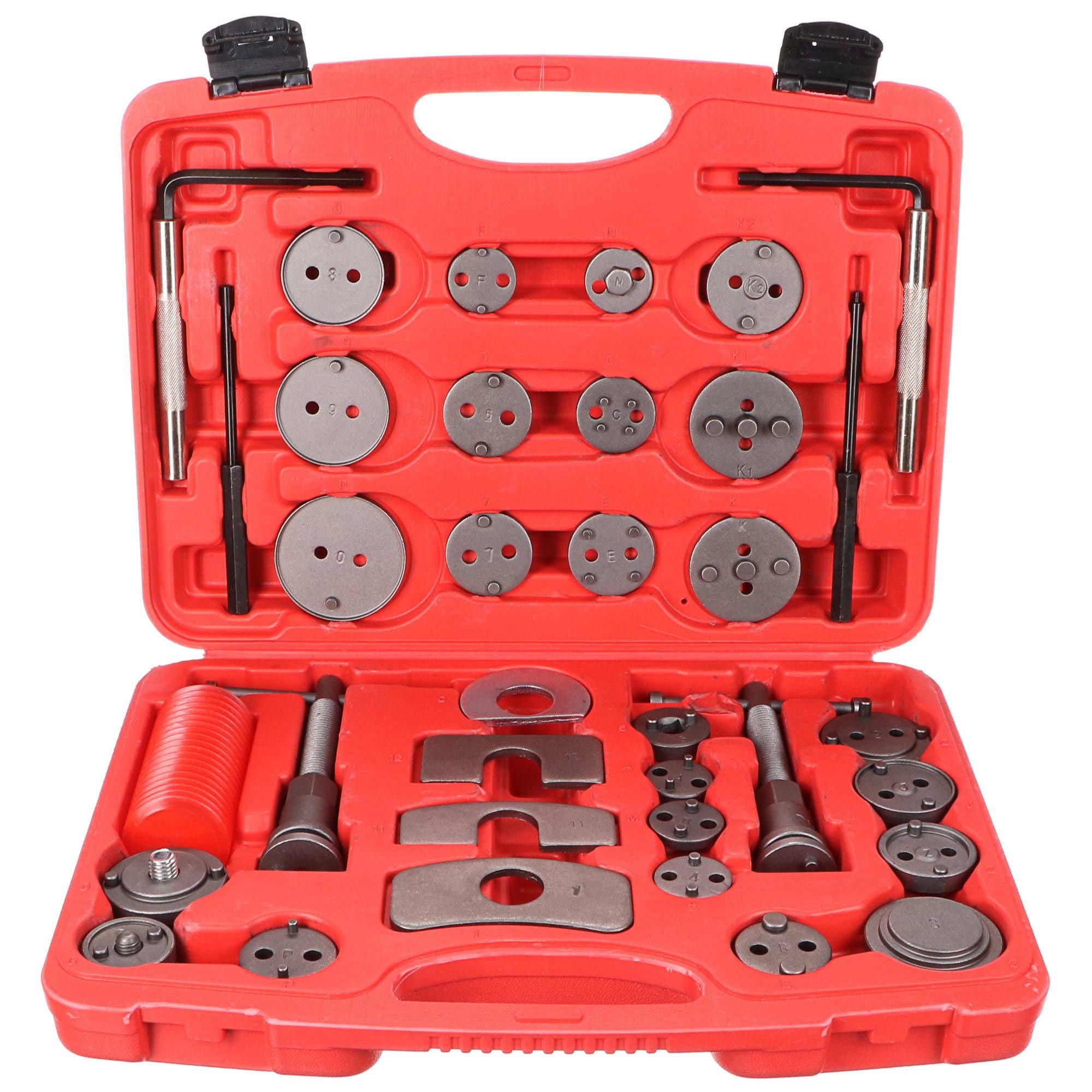 Mechanic Brake Set 35 | Juego de reposicionador de pistones de Freno 35 pzs | Reposicionar el pistón de Freno al Cambiar los Discos | Las Zapatas o Las Pastillas de Freno