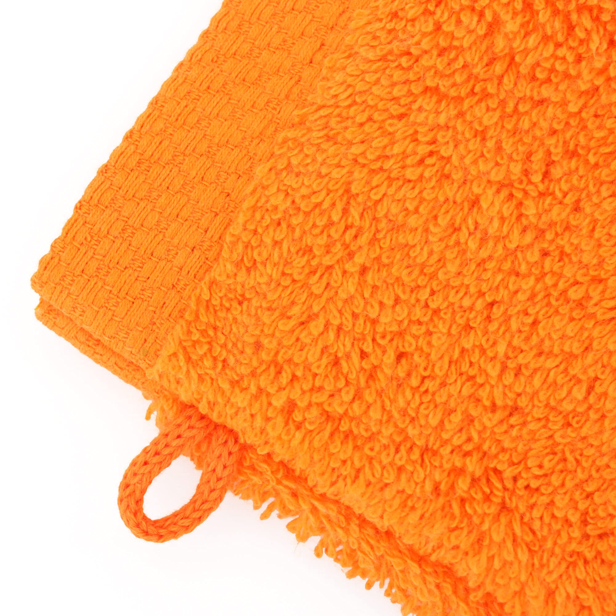 Gant De Toilette 100% Coton - 16x21 Cm - Épaisseur 550 G/m² - Couleur Or - Fabriqué Au Portugal