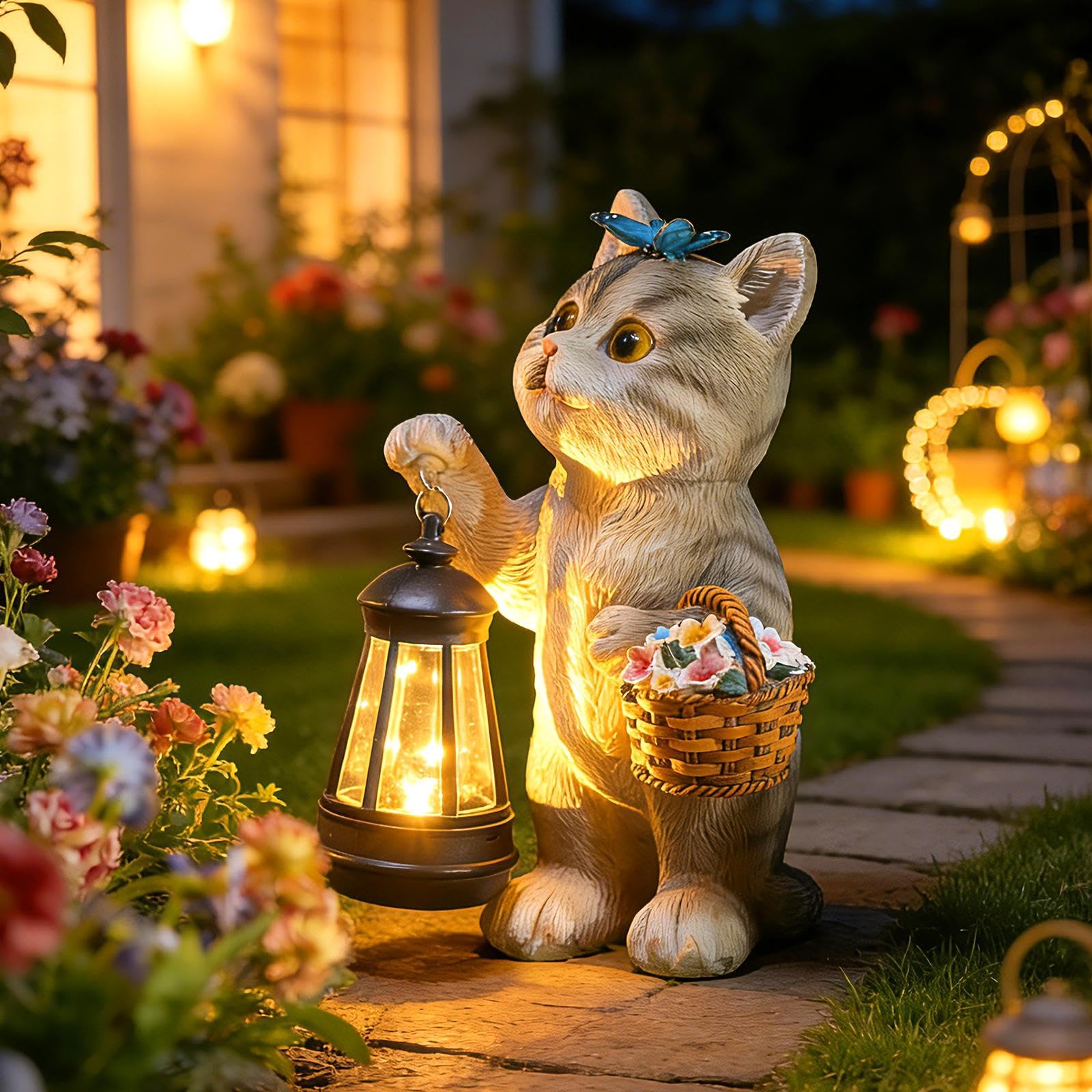 38% Off Brightown Solar Cat Garden Decor - Image 1
