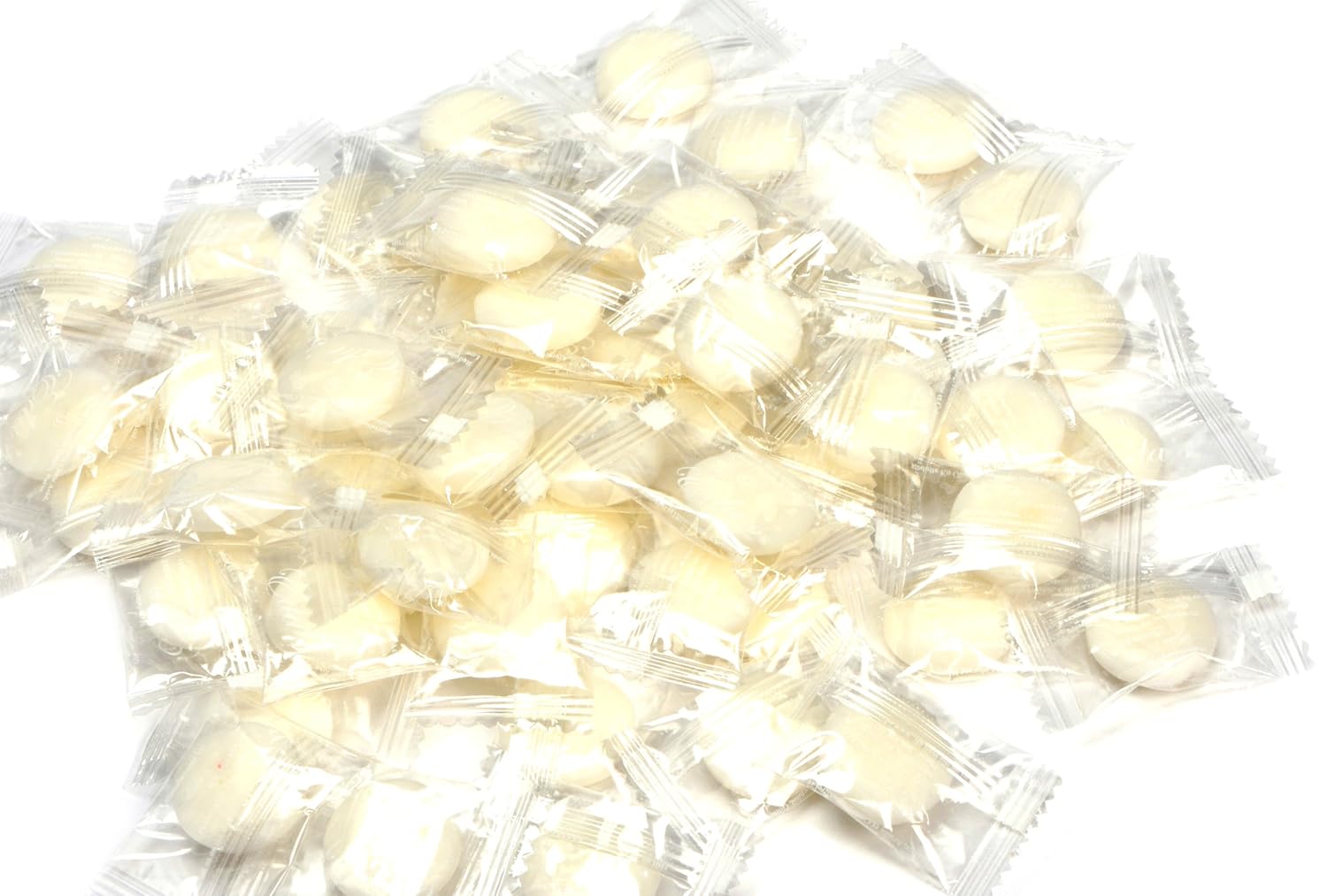 Eda's Sugar Free Intense Coconut Hard Candy, ONE POUND, individually wrapped, OU Parve, Uses Sorbitol, Low Sodium