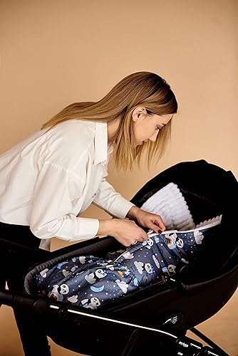 Miniatura 4 de Personalized Baby Sleep Sack, Cozy Warm Minky Blanket, Newborn Sleeping Bag 4 Season, 3in1 Warm Pram Footmuff, Infant Nursery Swaddle Envelope