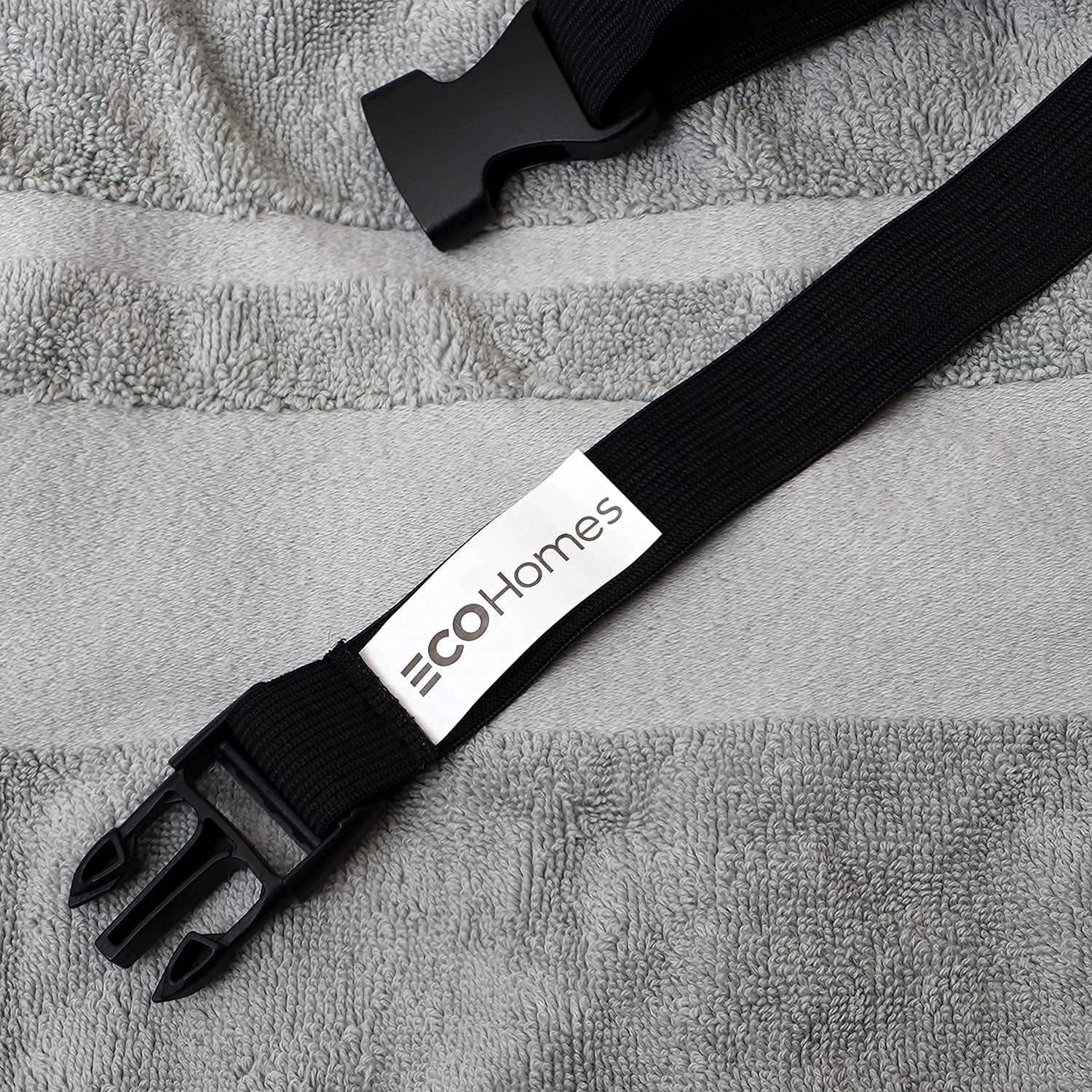 ECOHomes Tablecloth Strap Band | Table Bungees to Hold Down Table Cloth (2 Piece Pack) - for Picnic, Camping, Outdoor Tables, Parties, Weddings etc - Tablecloth Straps Clips Bungee Cord Clamps