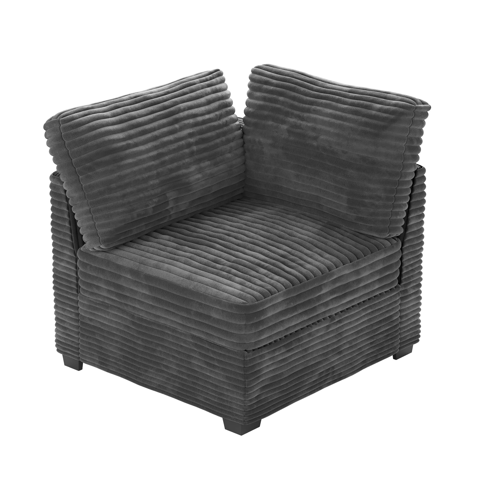 modular sectional sofa cloud couch - corner armrest seat?module a