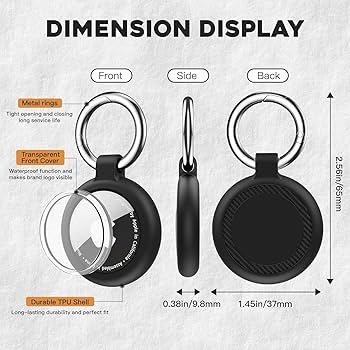 Amazon.co.jp: PAIFIEVD AirTag ケース防水 Airtag キーホルダー