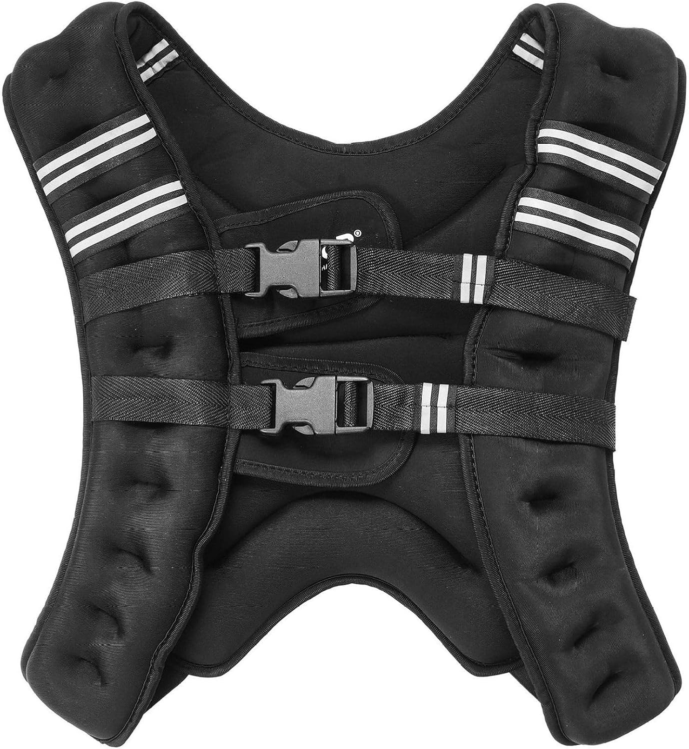 Weighted Vest 20lbs, Adjustable Reflective Vest for Men Women - Strength Training, Running, Fitness, Weight Loss