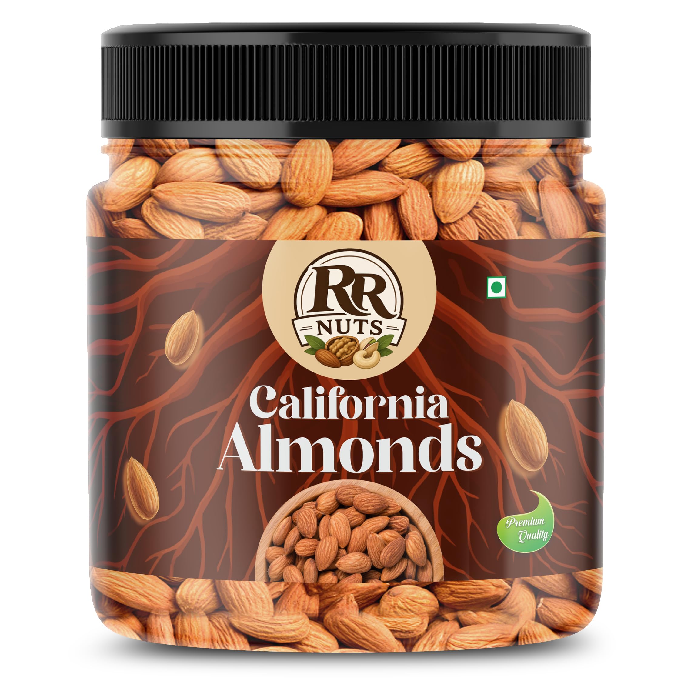 RR NUTS California Almonds 500GM| Whole Natural Badam | Badam Giri, Healthy Snacks, Dry Fruits | Crunchy Nuts | High in Fiber | Rich in Protein-image-17