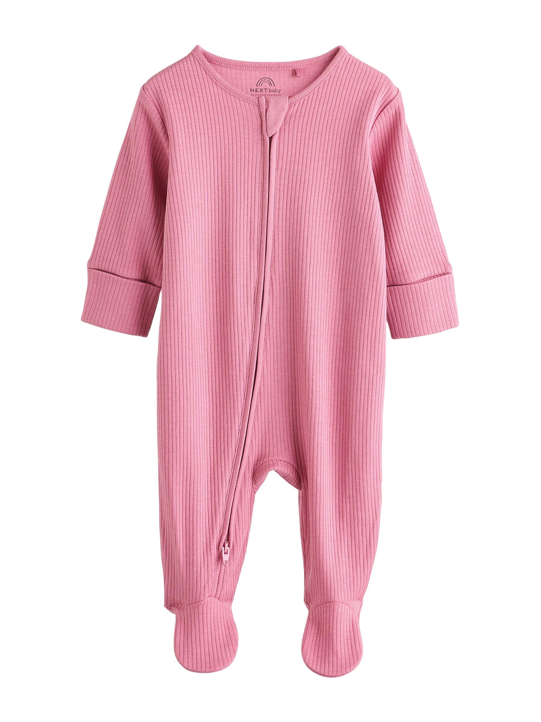 NEXT Bébé Fille Dors-Bien à Zip Double Sens bébé, Lot de 3