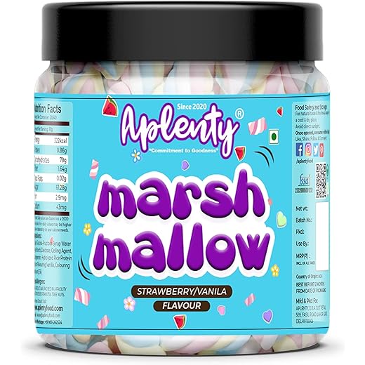 Aplenty Pure Veg Twist Marshmallows 40Pcs