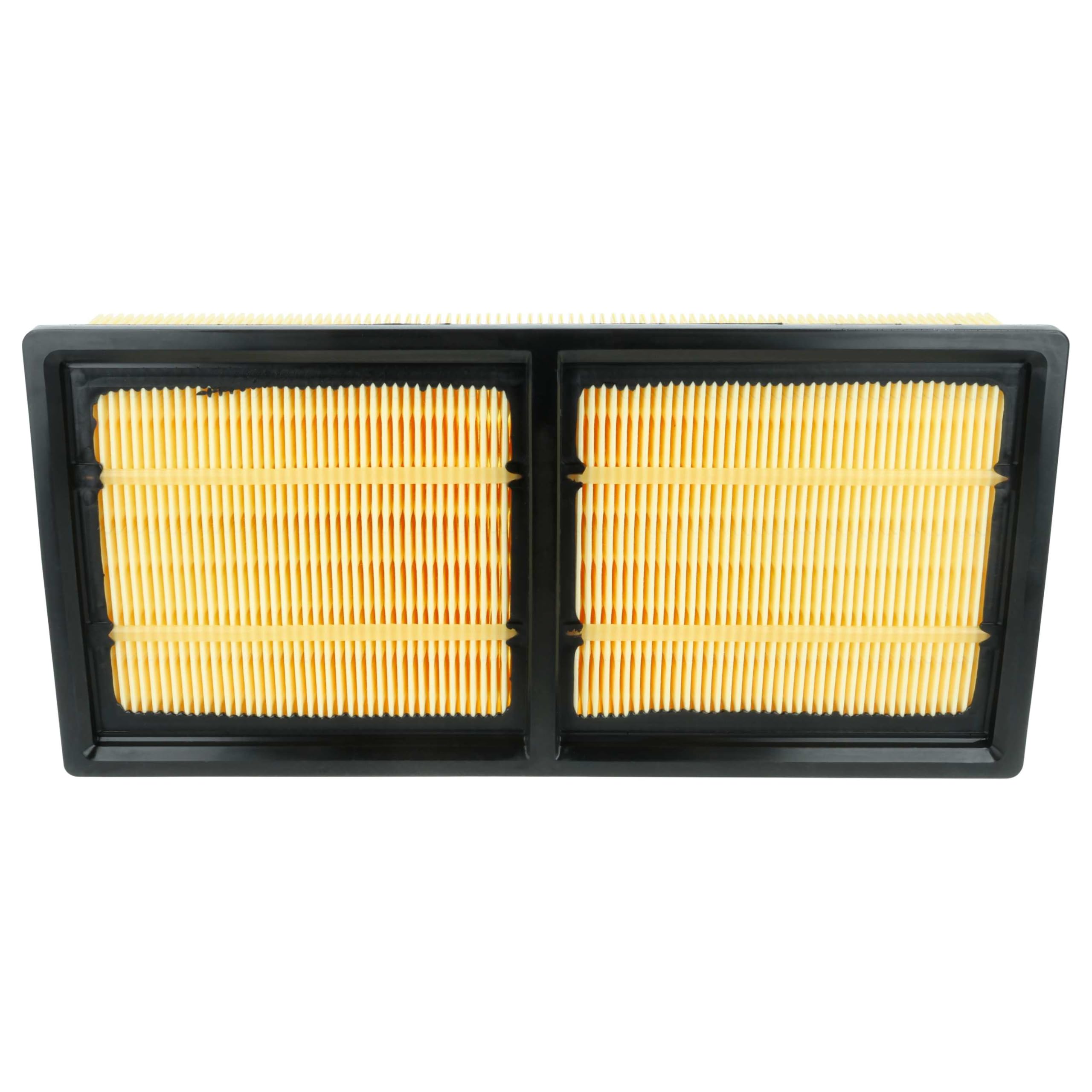 vhbw 3x Filtro plisado plano M compatible con Kärcher IVC 60/24-2 Tact² Lp