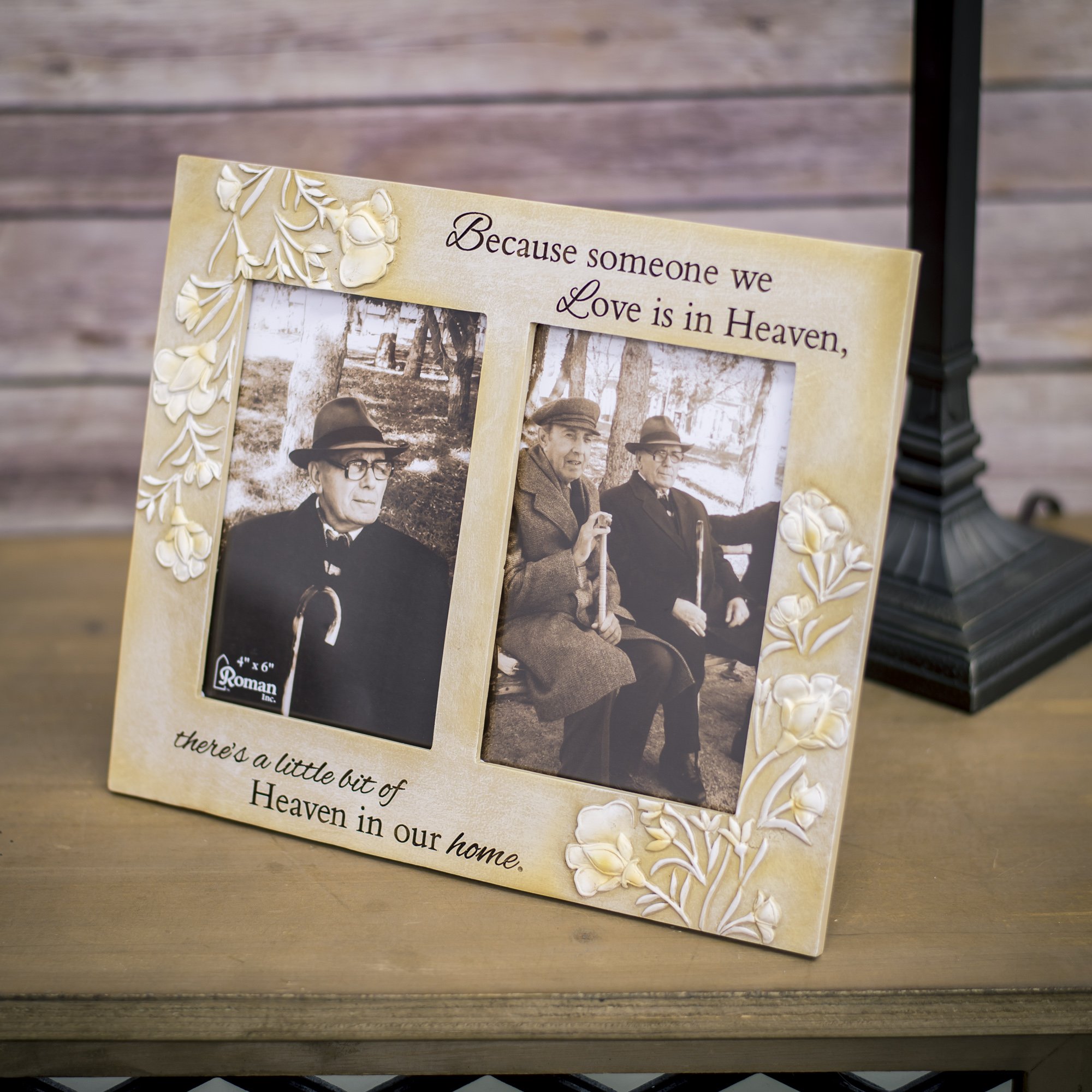 Roman Caroline Collection - Cornice portafoto per anniversario, 10,5 x