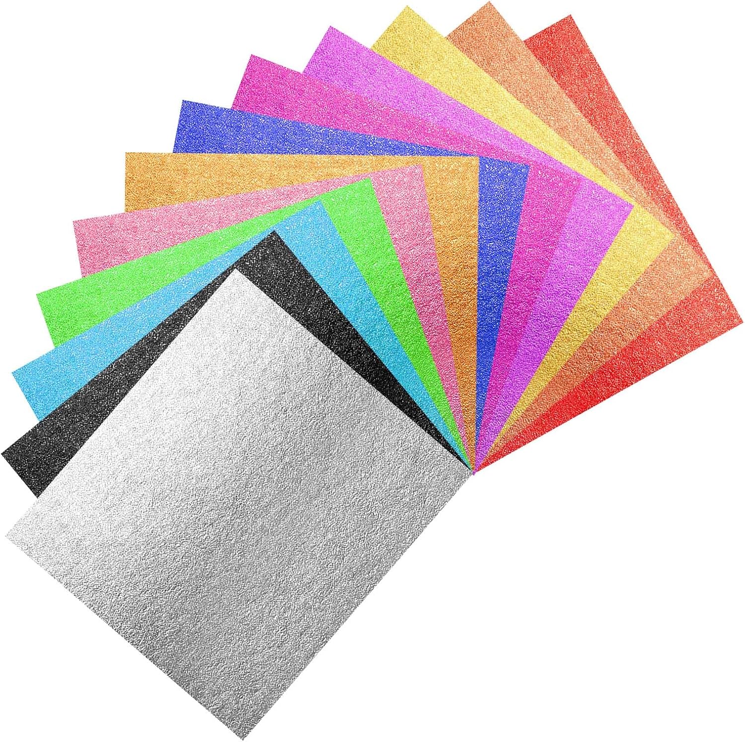 120 Sheets Gold Leaf Sheets 12 Colors Gold Foil Leaf Multi-Color Imitation Foil Sheet for Art Decoration, Painting, Nails, Handicrafts, DIY Crafts(3.15 x 3.35 Inches)