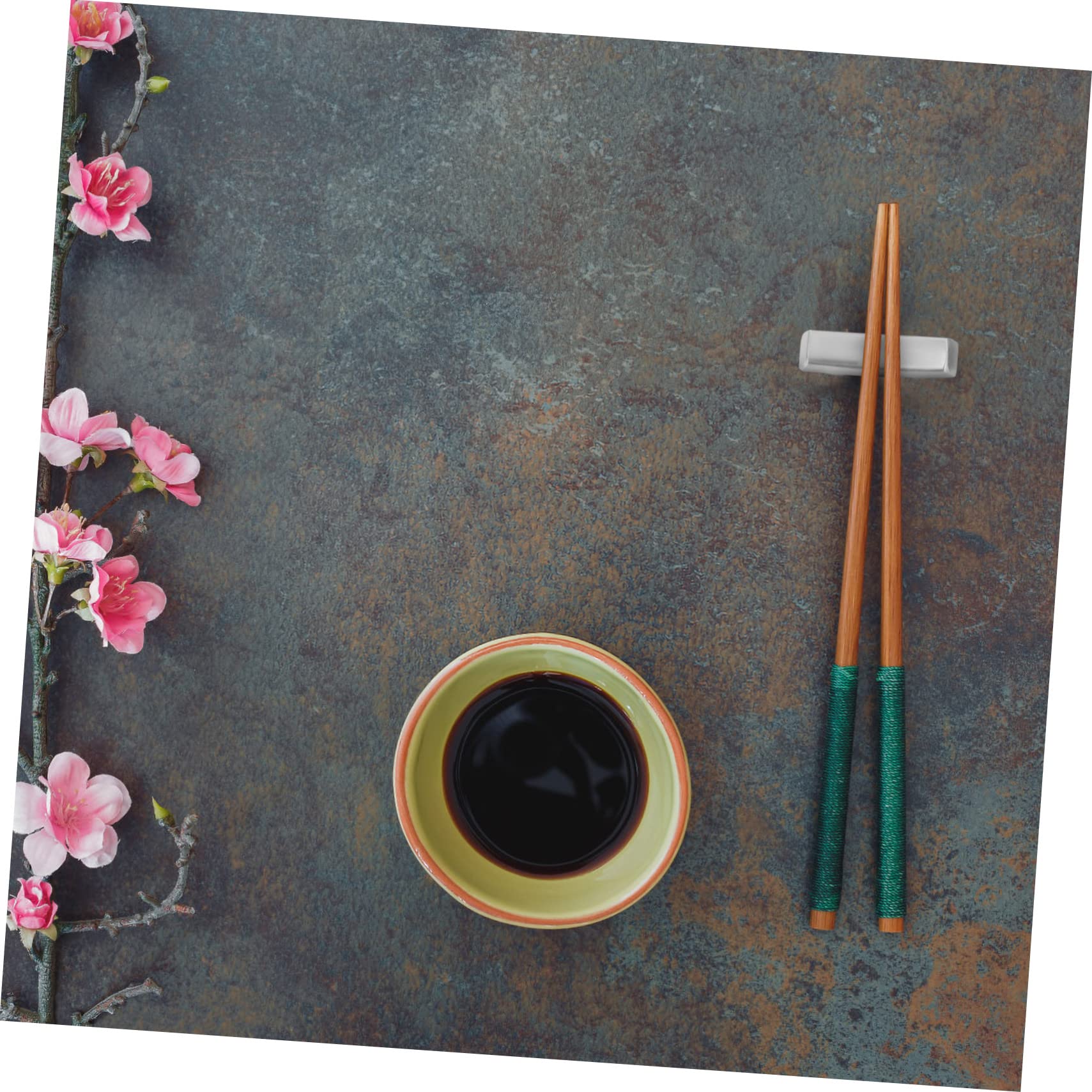HEALLILY 4PCS Stainless Steel Chopsticks Rest Creative Tableware Holder for Hotel and Household Use Easy to Clean and Dishwasher Safe Space Saving Design for Utensils Random Color