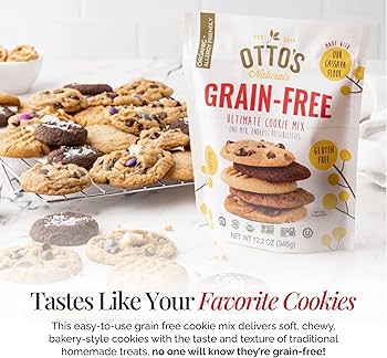 Amazon.com : Otto's Naturals Grain-Free Ultimate Cookie Mix, 12.2