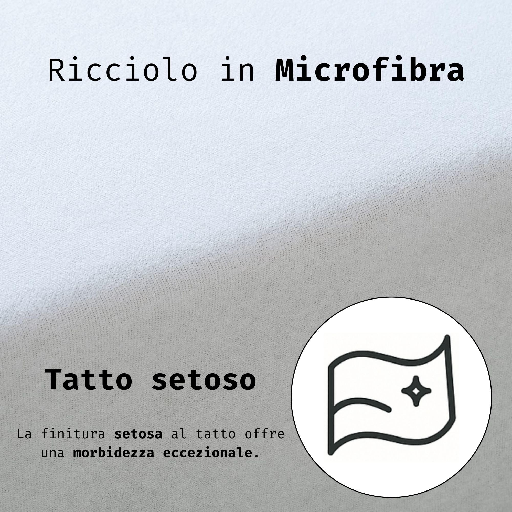 Tural Fodera per materasso Pacco da 2 80x190/200cm Singolo Morbido Certificato Oeko-TEX Microfibra di spugna Per Materassi Alti 30cm