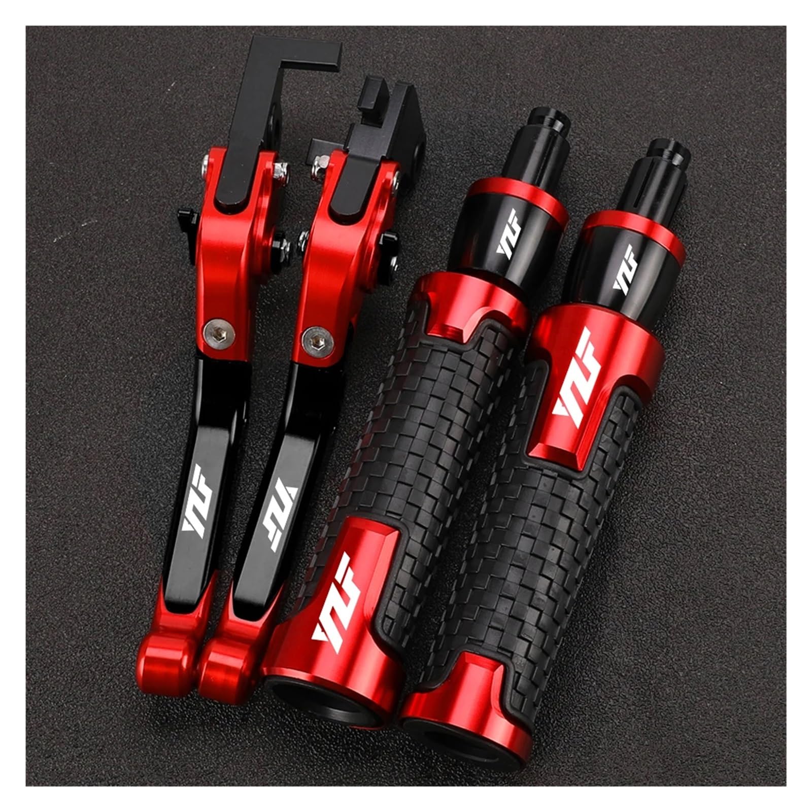 Fsjgbnhokvn Ss19 Motorcycle Brake Clutch Lever For Yzf-R1 Yzfr1 Yzf R1 R1m/R1s 2015-2024 Yzf R6 Yzf-R6 Yzfr6 2017-2024 Motorcycle Brake Clutch Levers Handlebar Grips(Ss19)