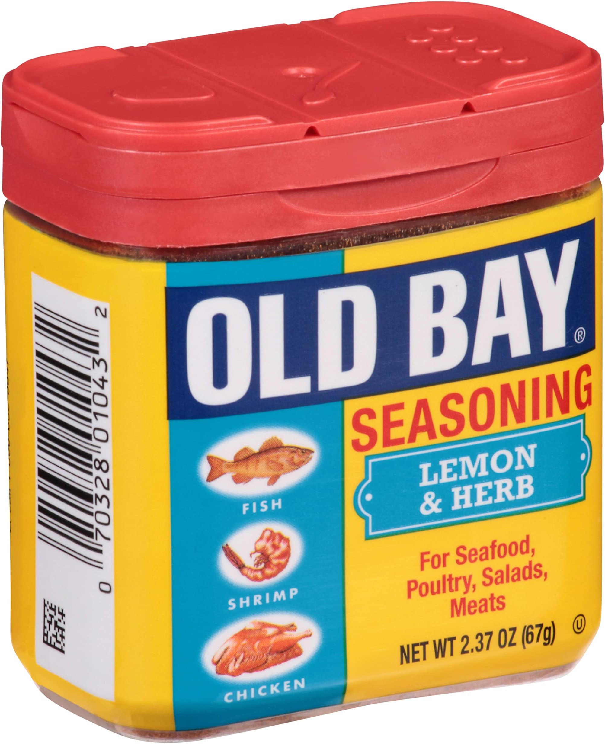 OLD BAY Blackened Seasoning, 1.75 oz (Pack of 12